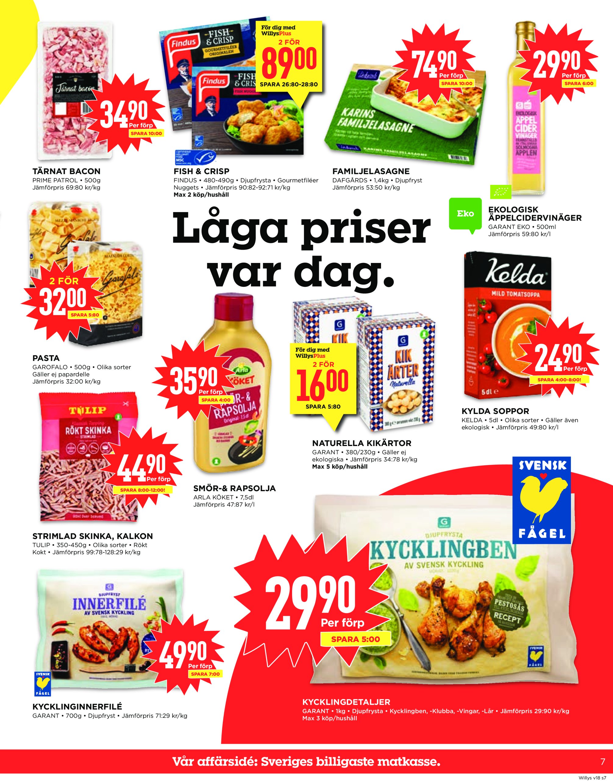 willy-s - Willy's-reklambladet giltigt från 28/04 - 04/05 - page: 7