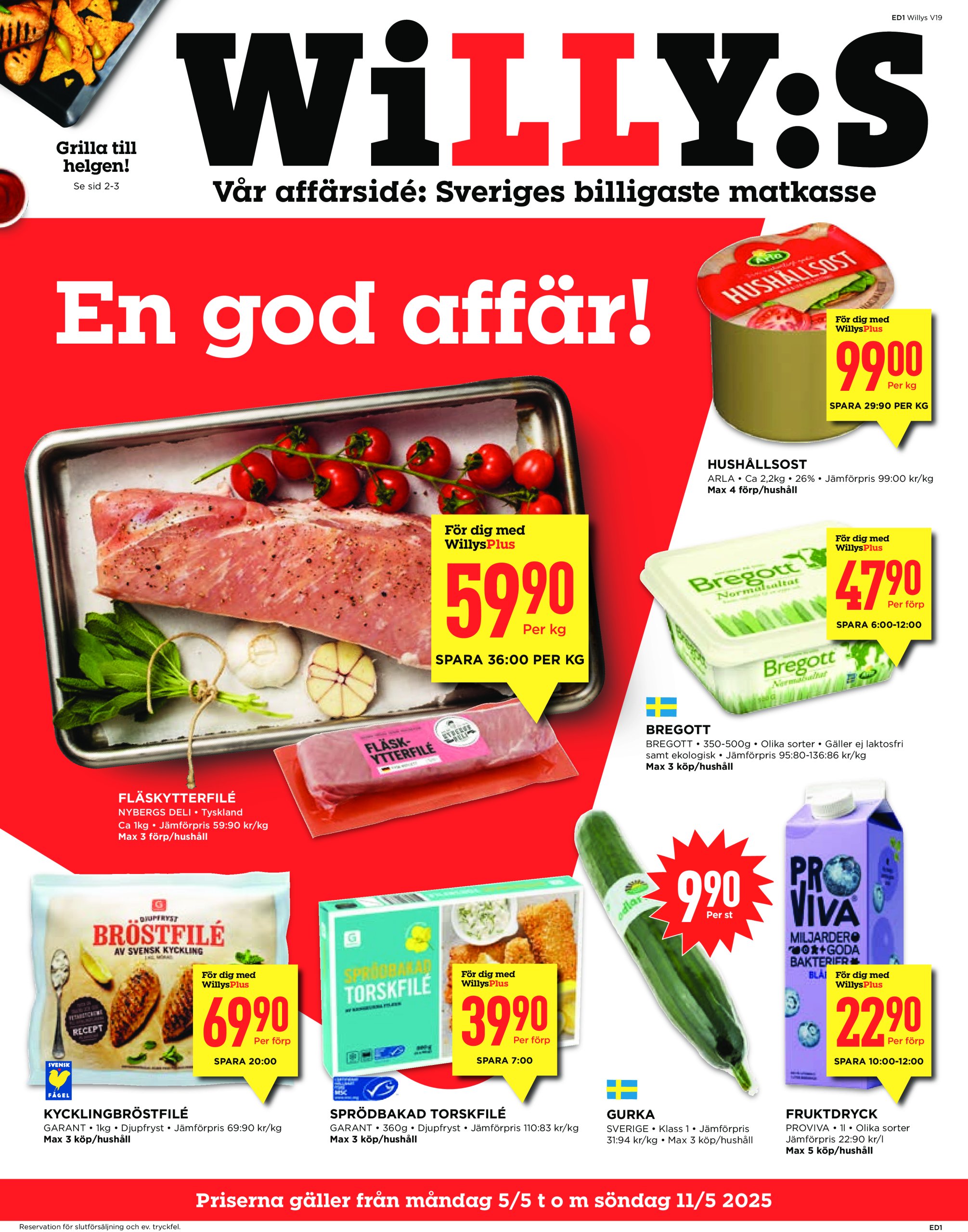 willy-s - Willy's-reklambladet giltigt från 05/05 - 11/05