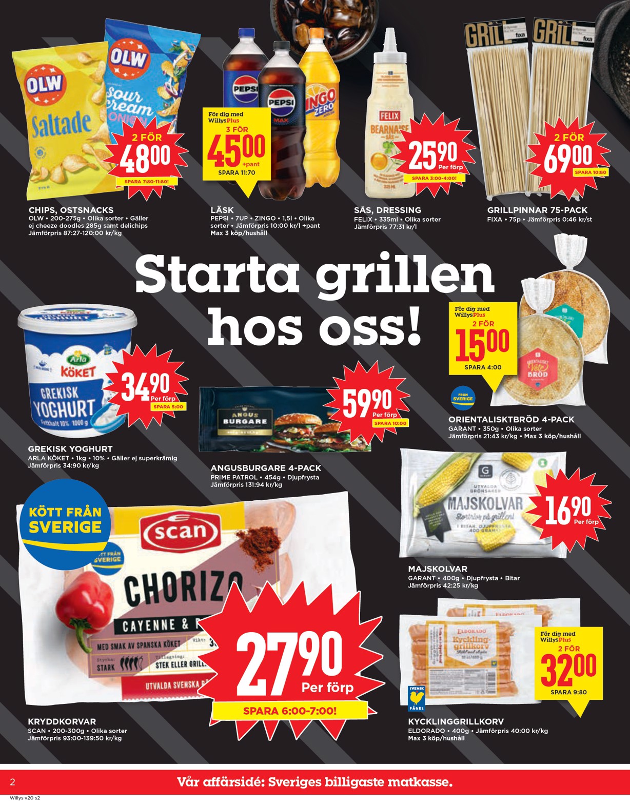 willy-s - Willy's-reklambladet giltigt från 12/05 - 18/05 - page: 2