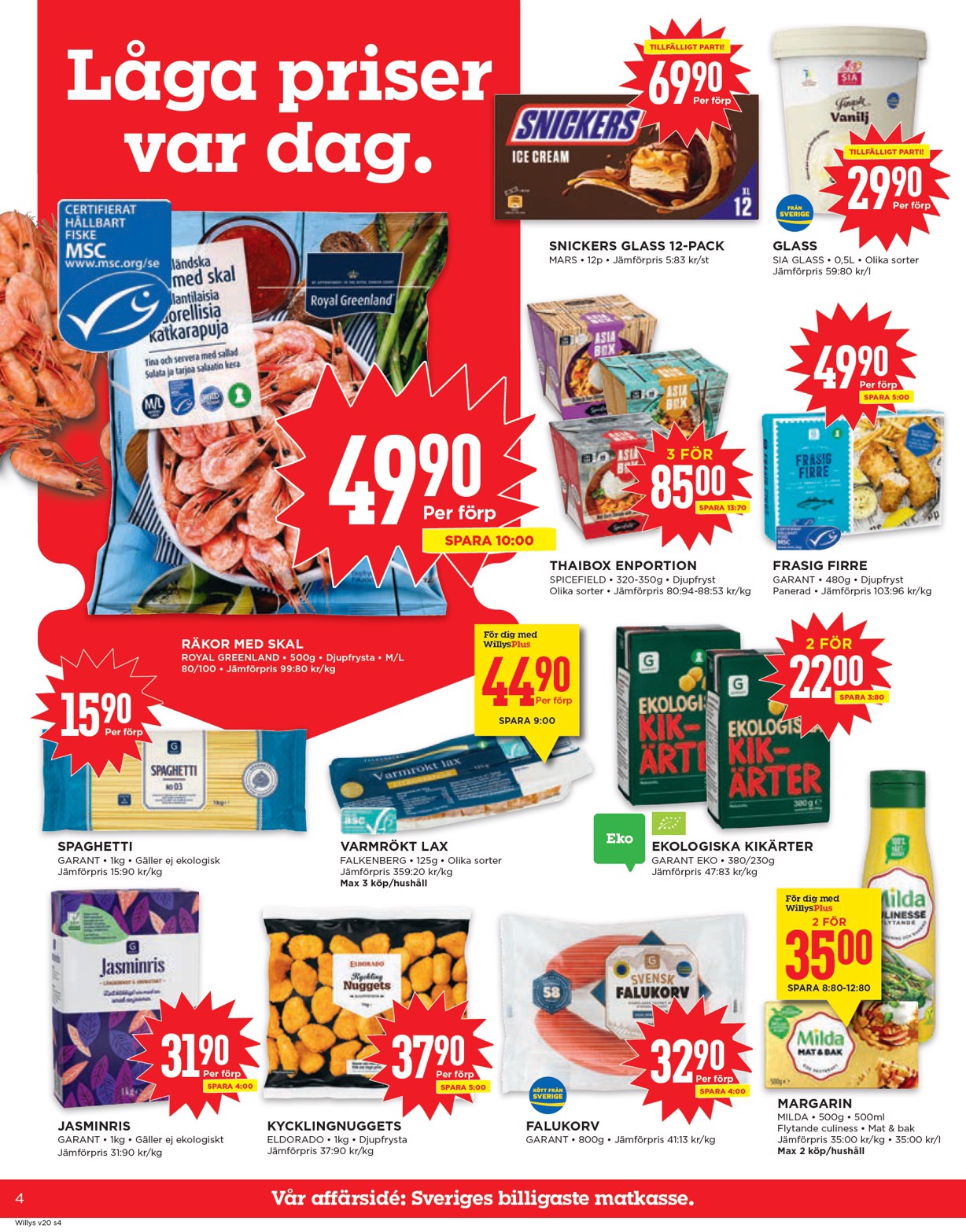 willy-s - Willy's-reklambladet giltigt från 12/05 - 18/05 - page: 4