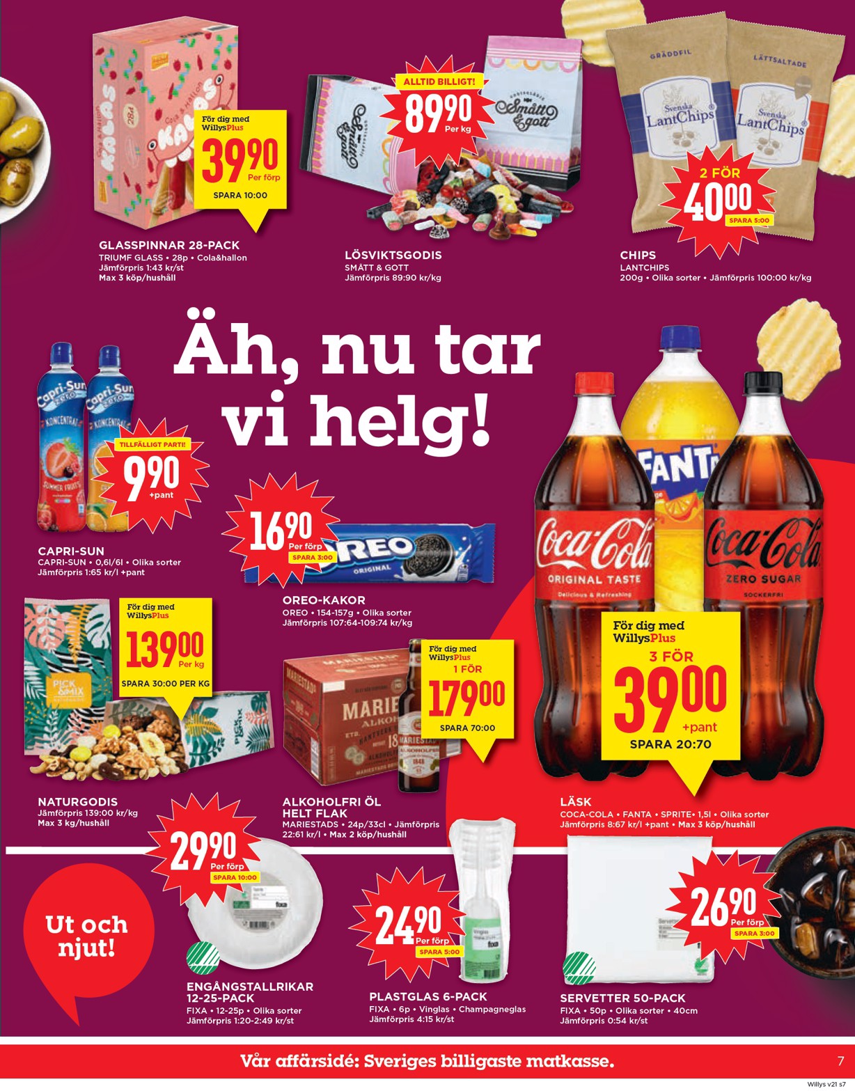willy-s - Willy's-reklambladet giltigt från 19/05 - 25/05 - page: 7