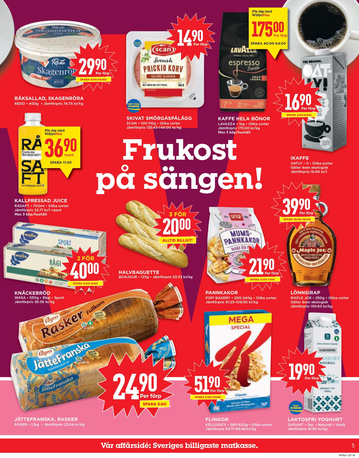 willy-s - Willy's-reklambladet giltigt från 19/05 - 25/05 - page: 5