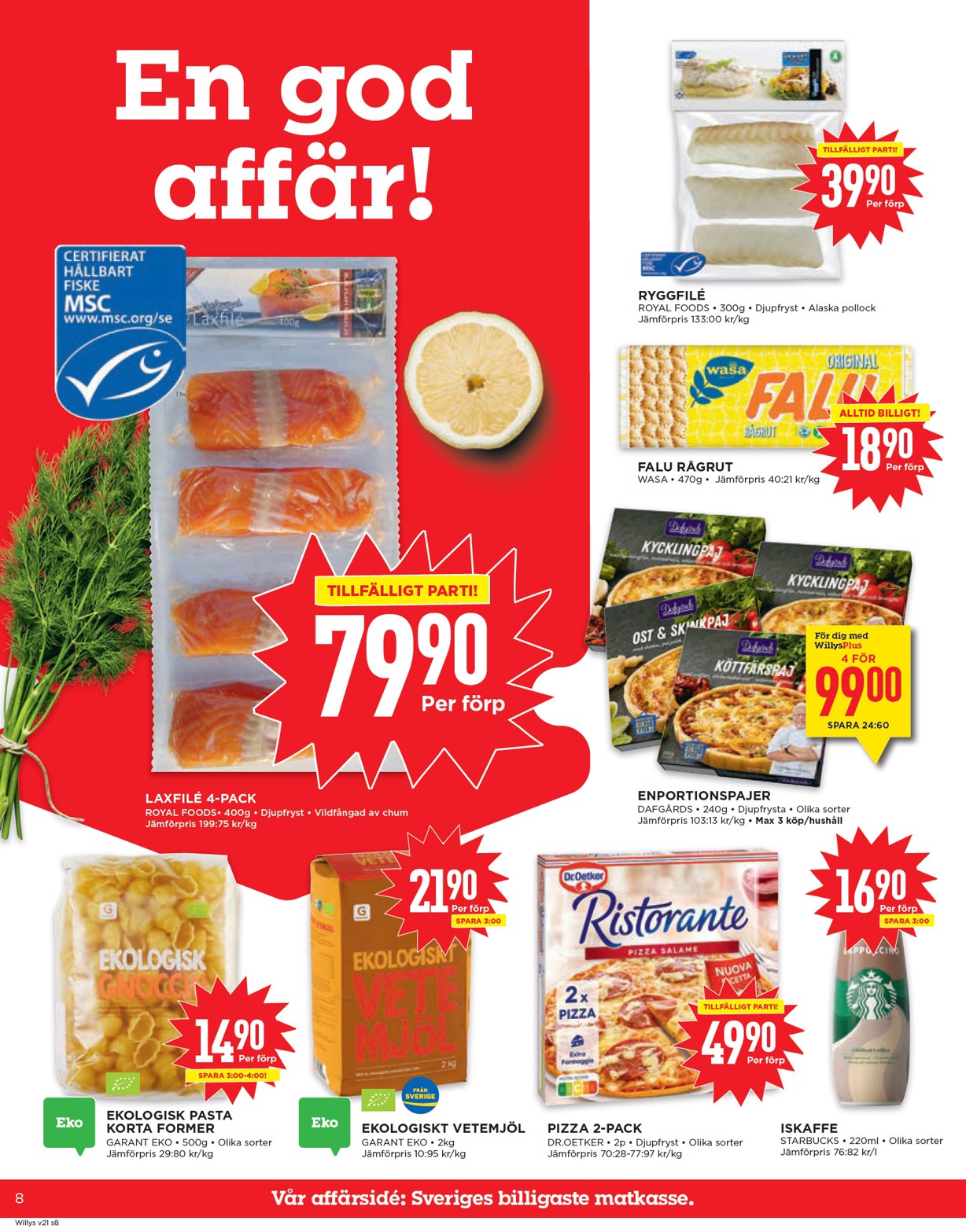 willy-s - Willy's-reklambladet giltigt från 19/05 - 25/05 - page: 8