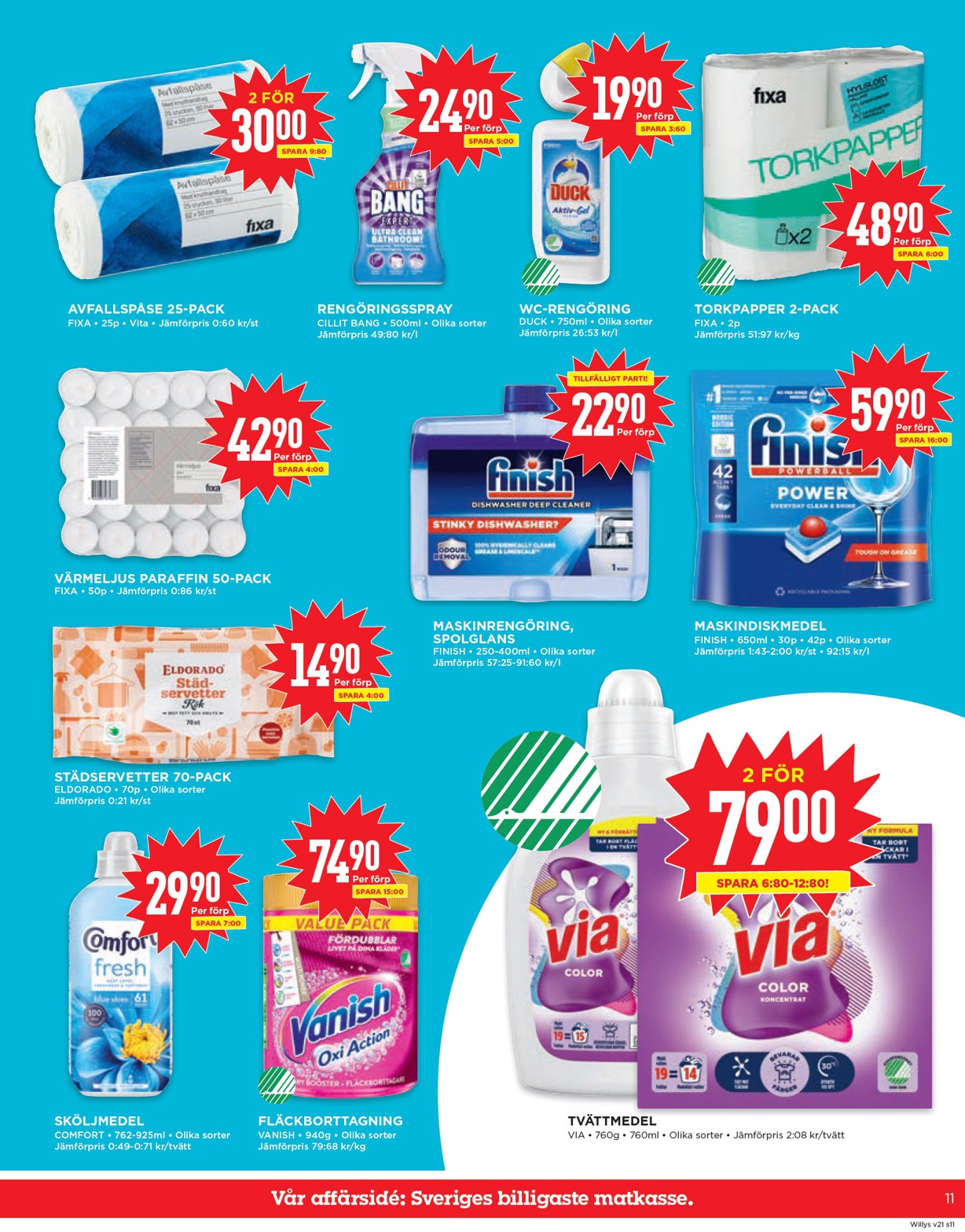 willy-s - Willy's-reklambladet giltigt från 19/05 - 25/05 - page: 11