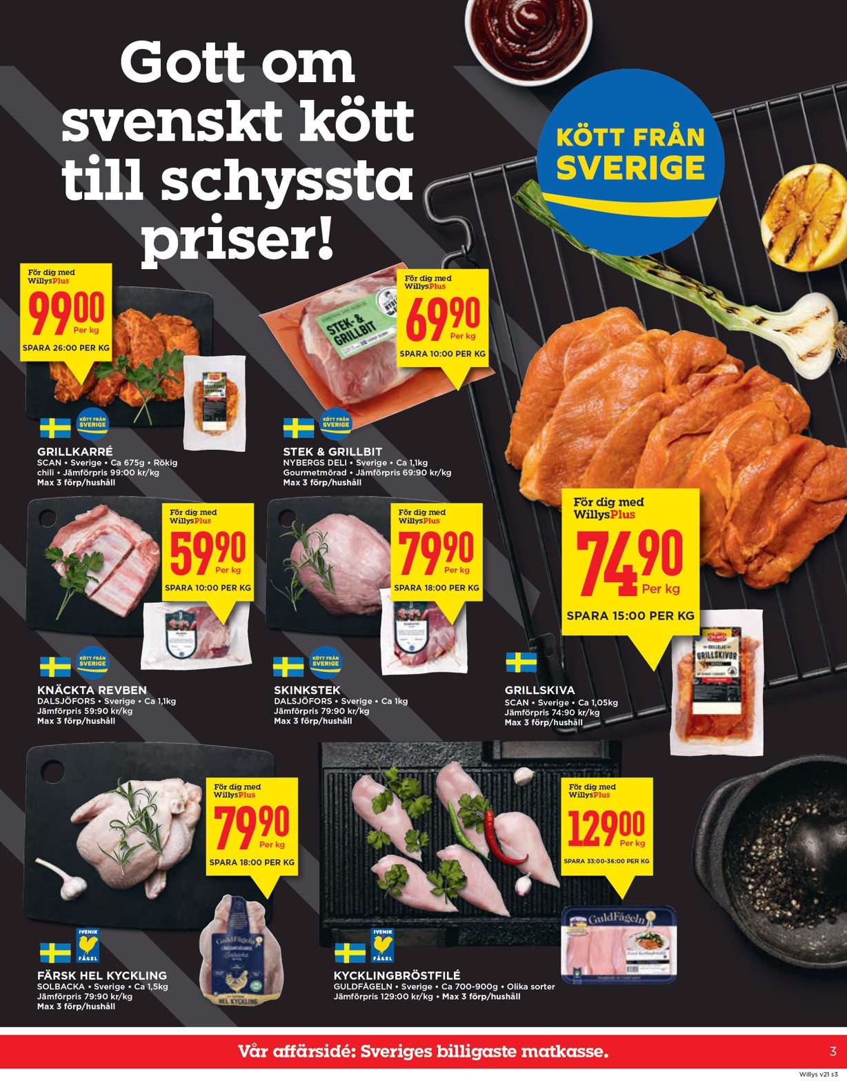 willy-s - Willy's-reklambladet giltigt från 19/05 - 25/05 - page: 3
