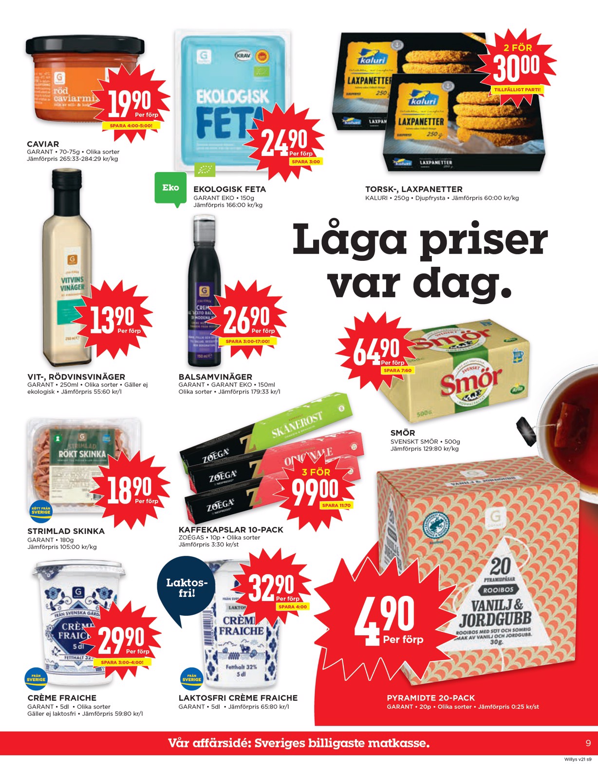willy-s - Willy's-reklambladet giltigt från 19/05 - 25/05 - page: 9