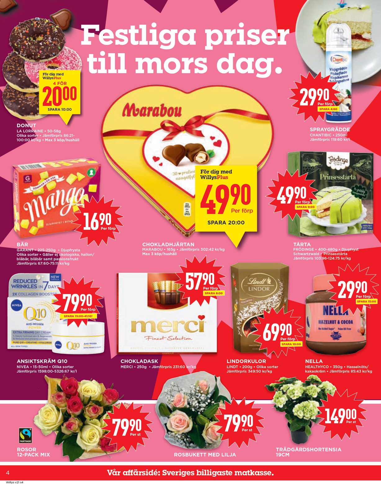 willy-s - Willy's-reklambladet giltigt från 19/05 - 25/05 - page: 4