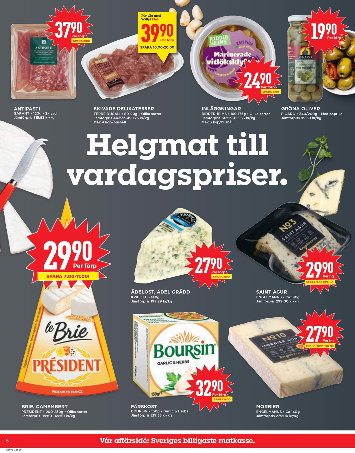 willy-s - Willy's-reklambladet giltigt från 19/05 - 25/05 - page: 6