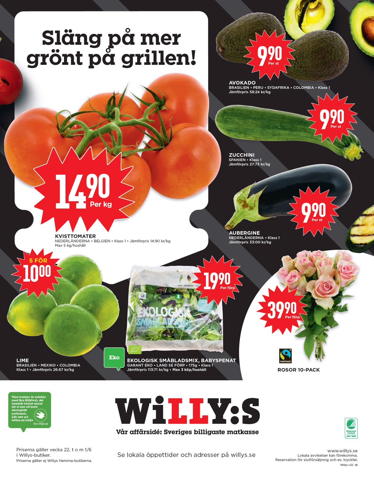 willy-s - Willy's-reklambladet giltigt från 26/05 - 01/06 - page: 8