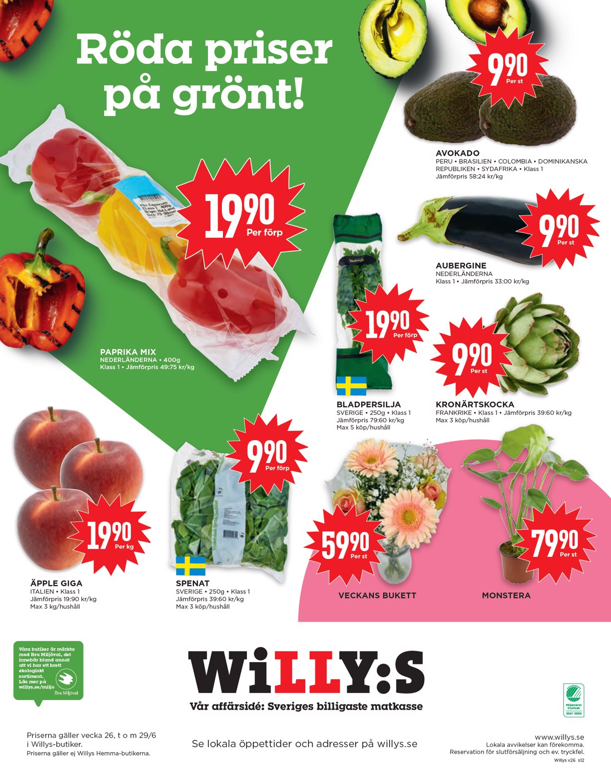willy-s - Willy's-reklambladet giltigt från 23/06 - 29/06 - page: 12