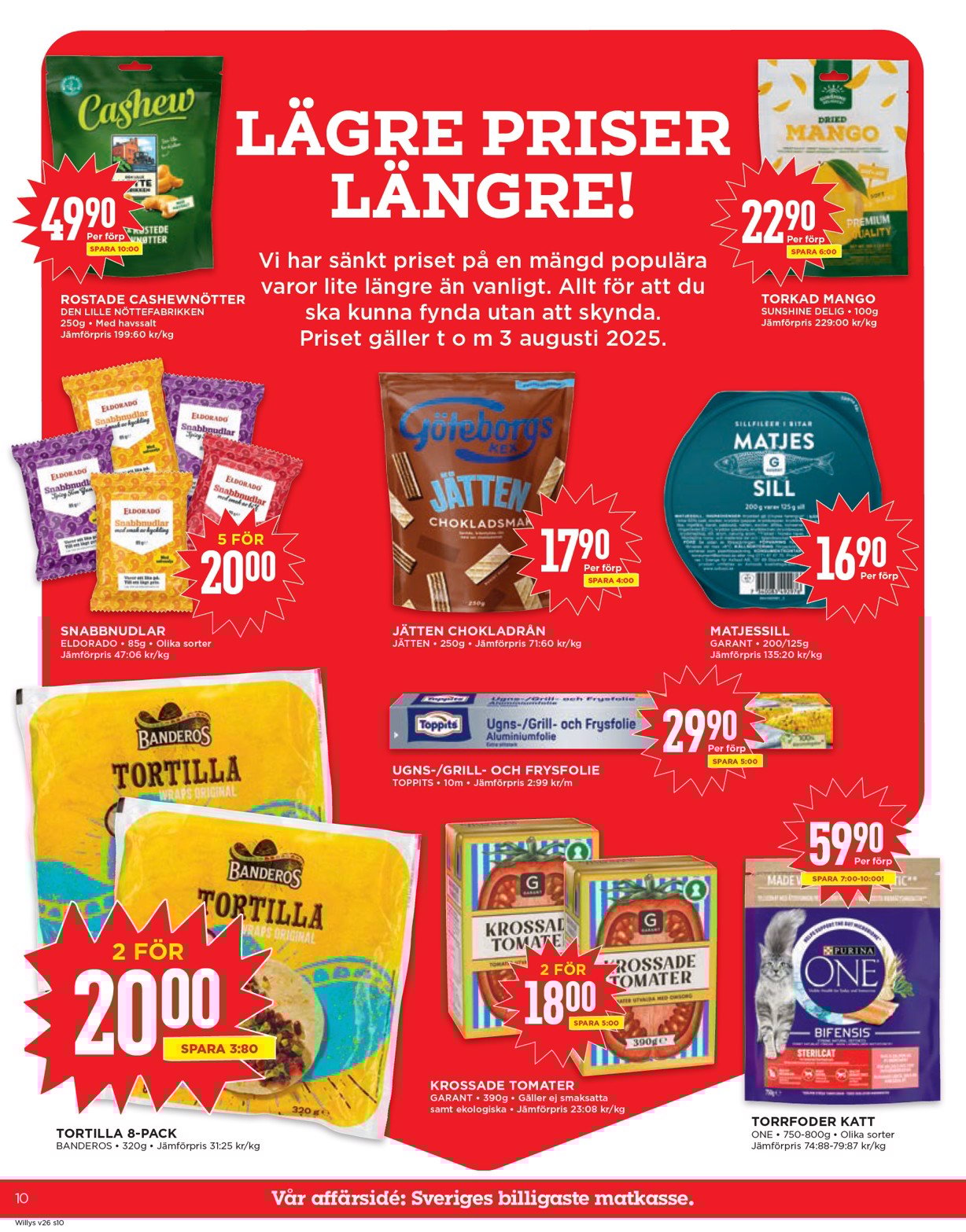 willy-s - Willy's-reklambladet giltigt från 23/06 - 29/06 - page: 10