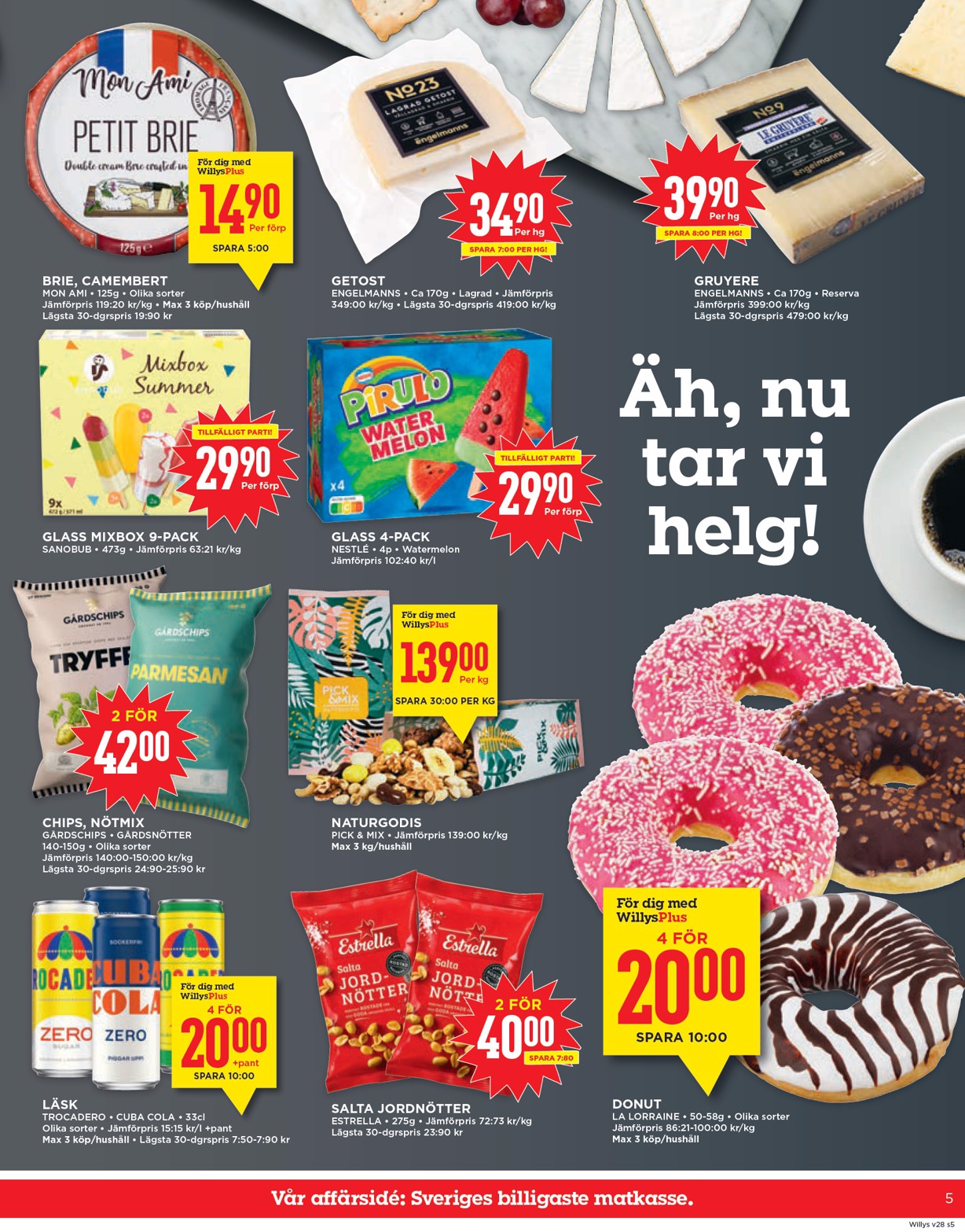 willy-s - Willy's-reklambladet giltigt från 07/07 - 13/07 - page: 5