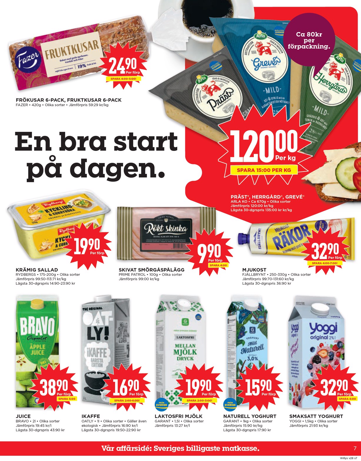 willy-s - Willy's-reklambladet giltigt från 07/07 - 13/07 - page: 7