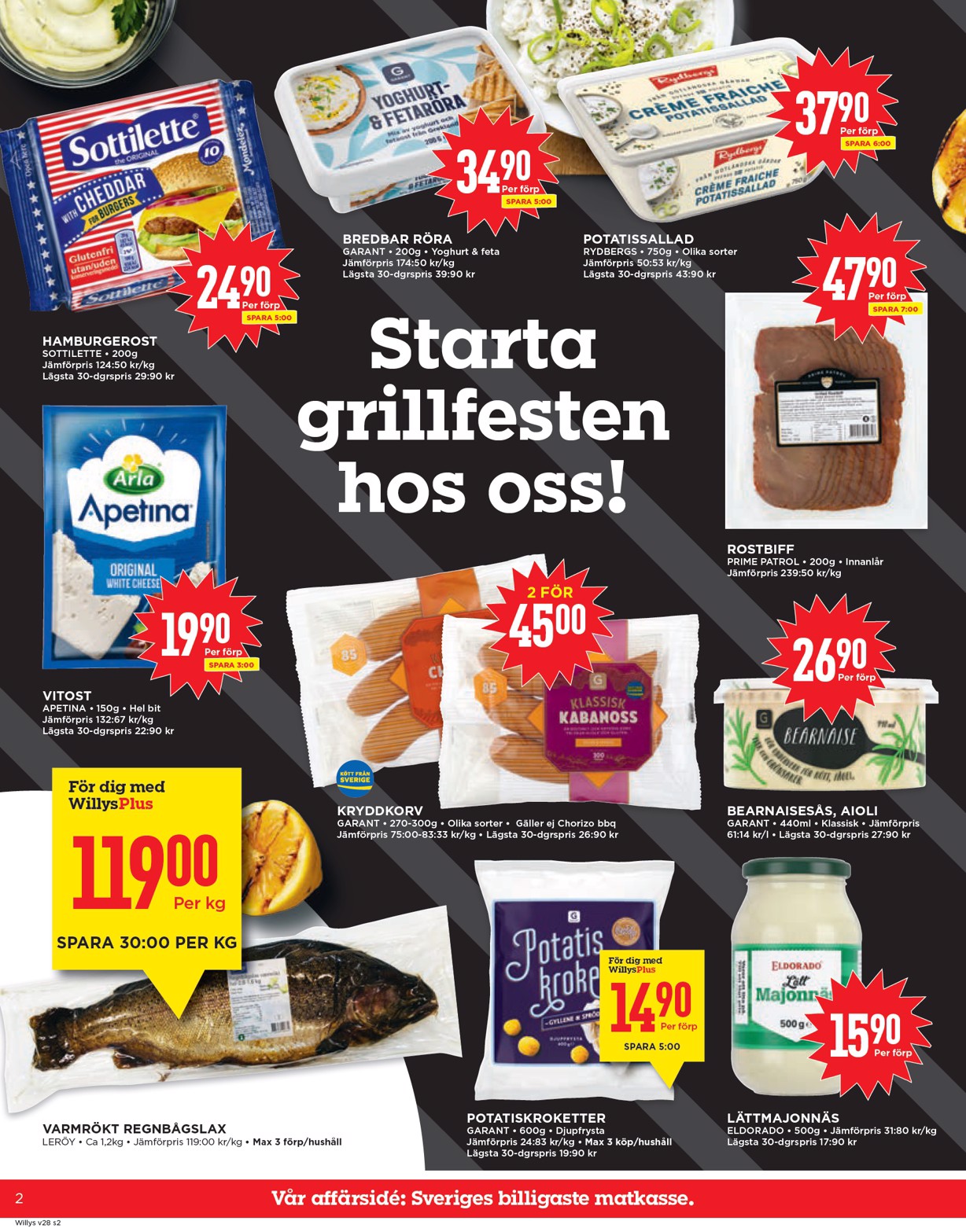 willy-s - Willy's-reklambladet giltigt från 07/07 - 13/07 - page: 2