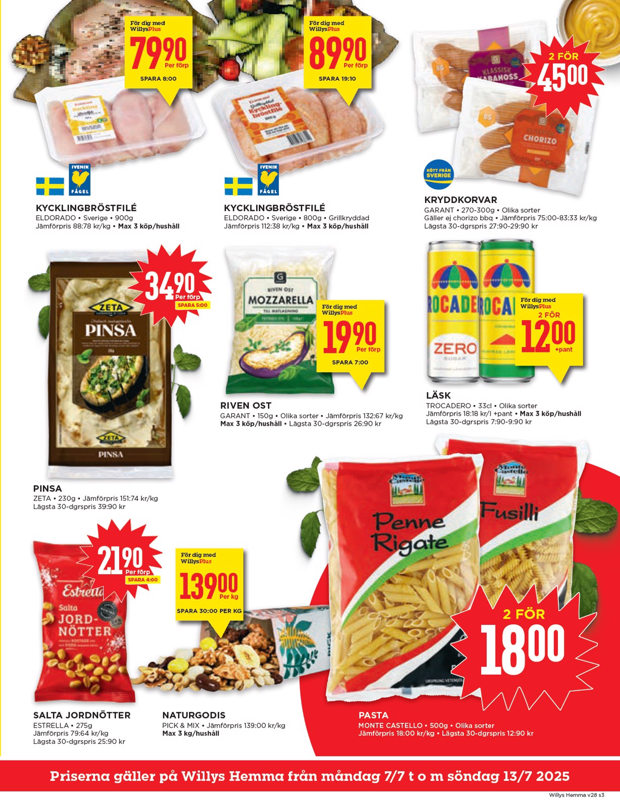 willy-s - Willy's - Hemma-reklambladet giltigt från 07/07 - 13/07 - page: 3