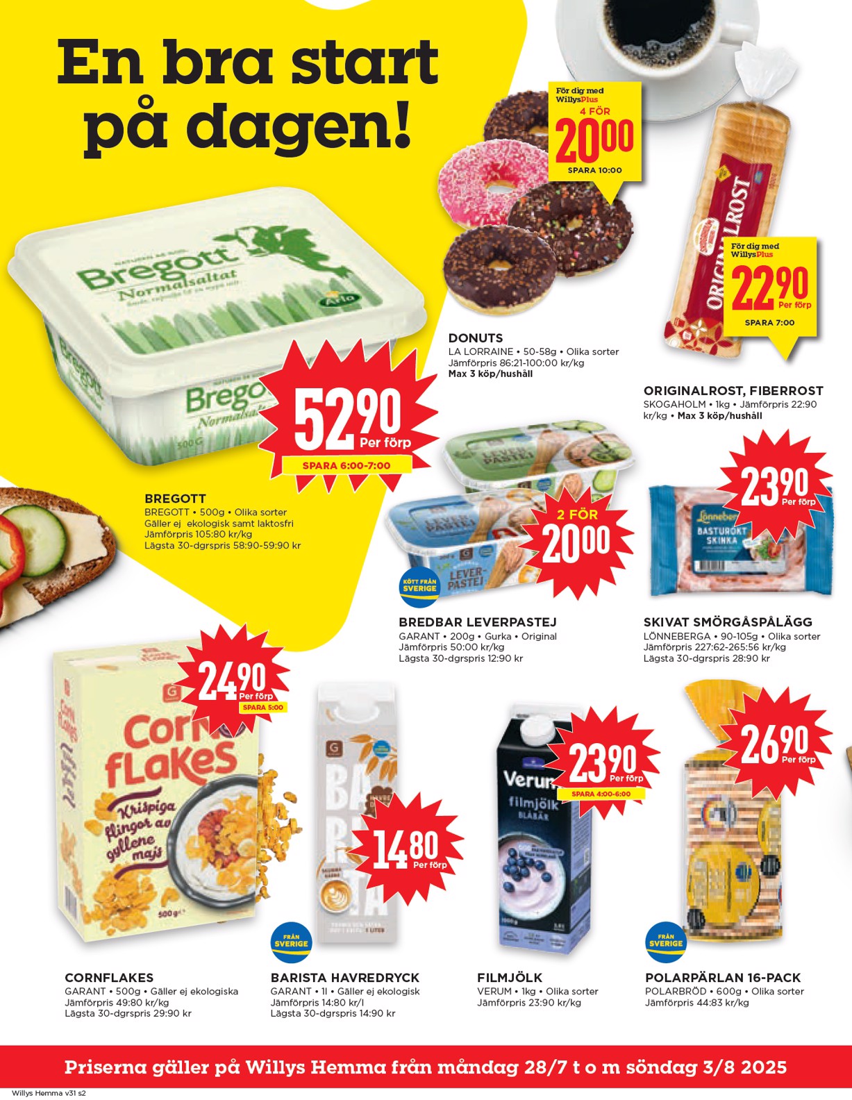 willy-s - Willy's - Hemma-reklambladet giltigt från 28/07 - 03/08 - page: 2