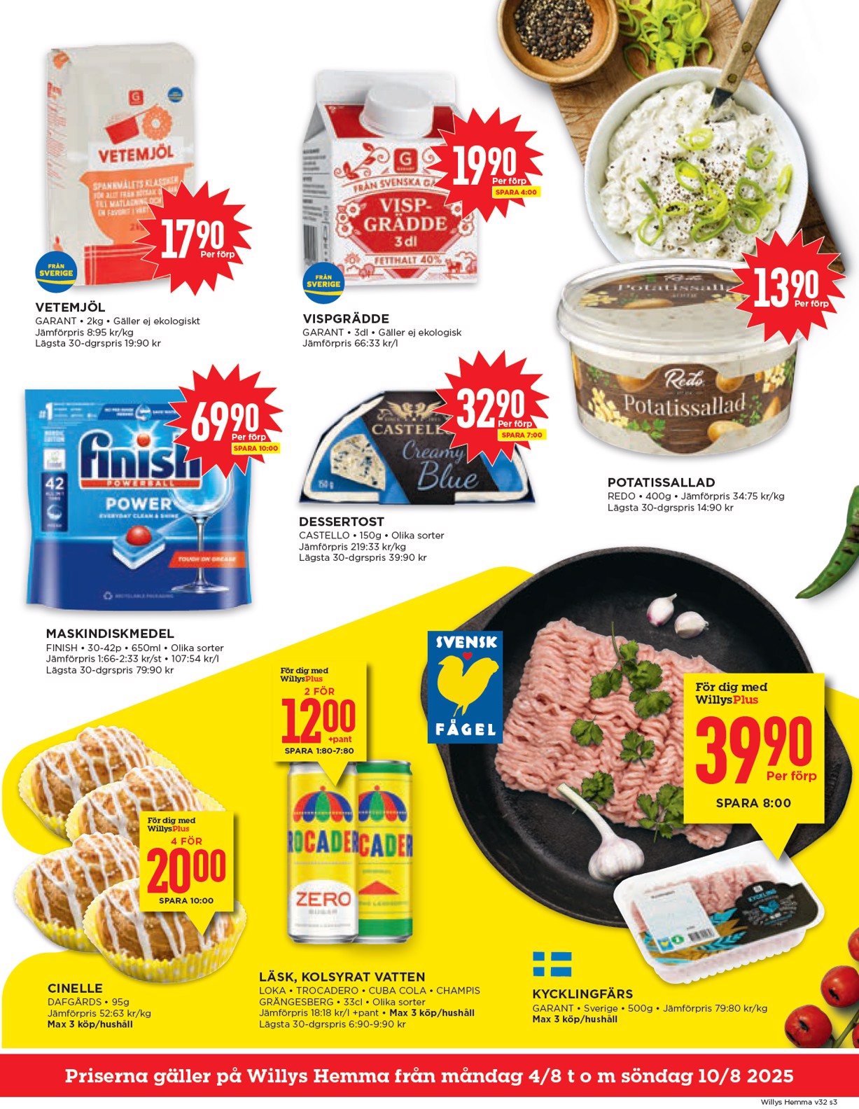 willy-s - Willy's - Hemma-reklambladet giltigt från 04/08 - 10/08 - page: 3