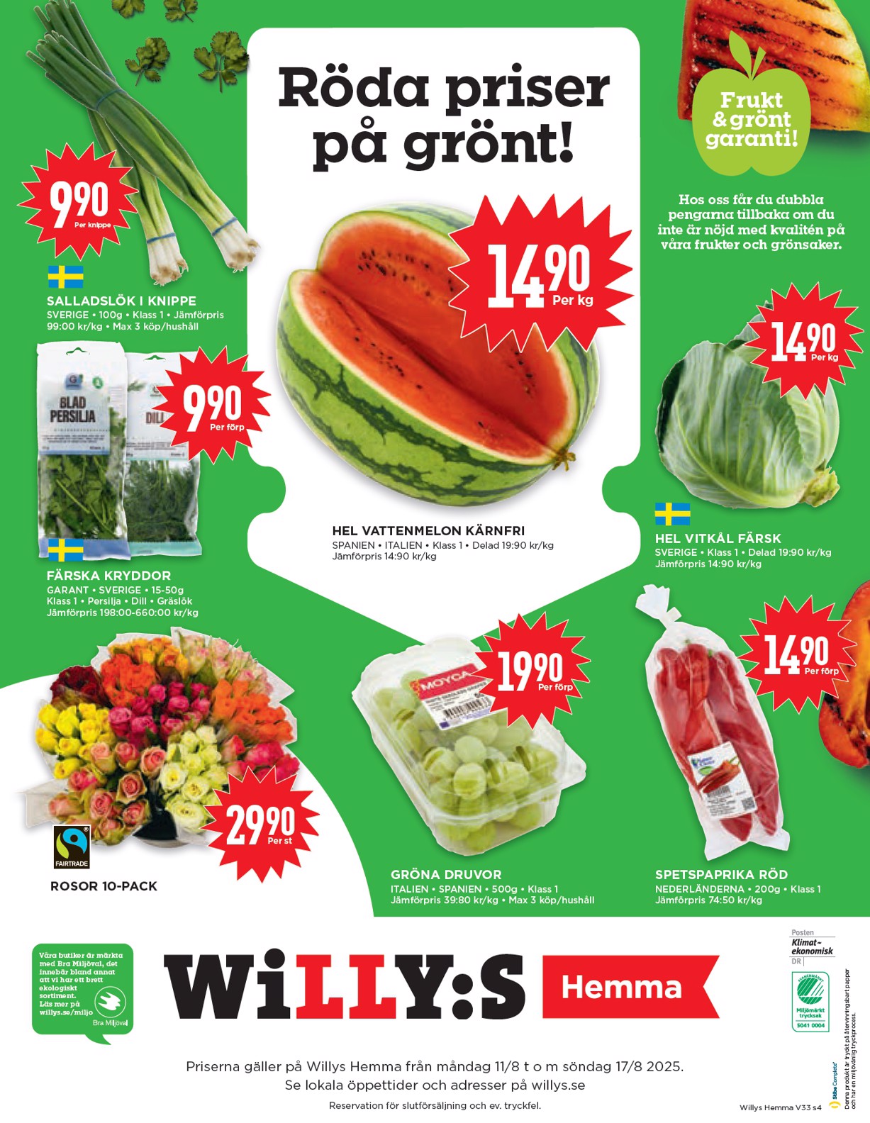 willy-s - Willy's - Hemma-reklambladet giltigt från 11/08 - 17/08 - page: 4
