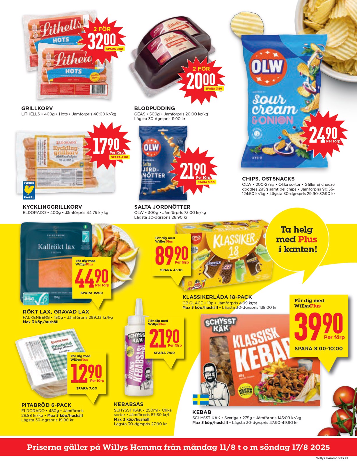 willy-s - Willy's - Hemma-reklambladet giltigt från 11/08 - 17/08 - page: 3