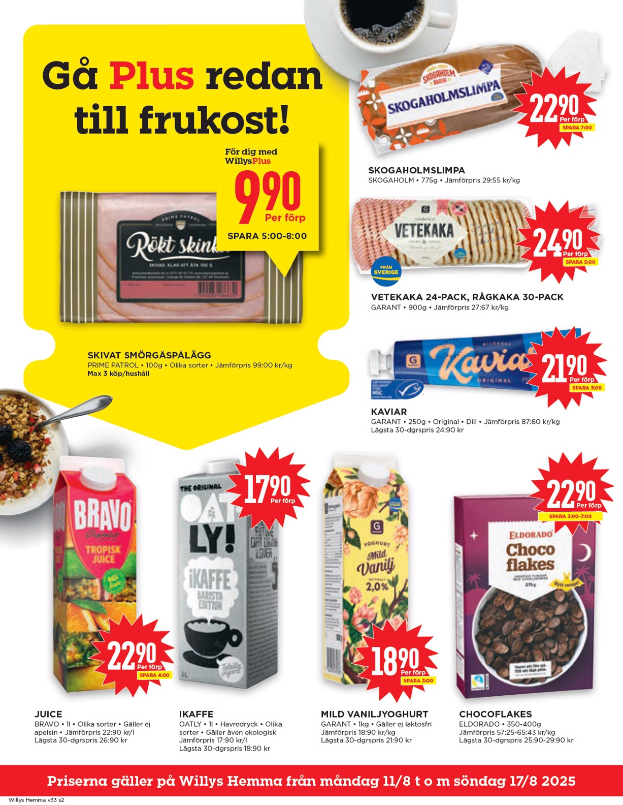 willy-s - Willy's - Hemma-reklambladet giltigt från 11/08 - 17/08 - page: 2