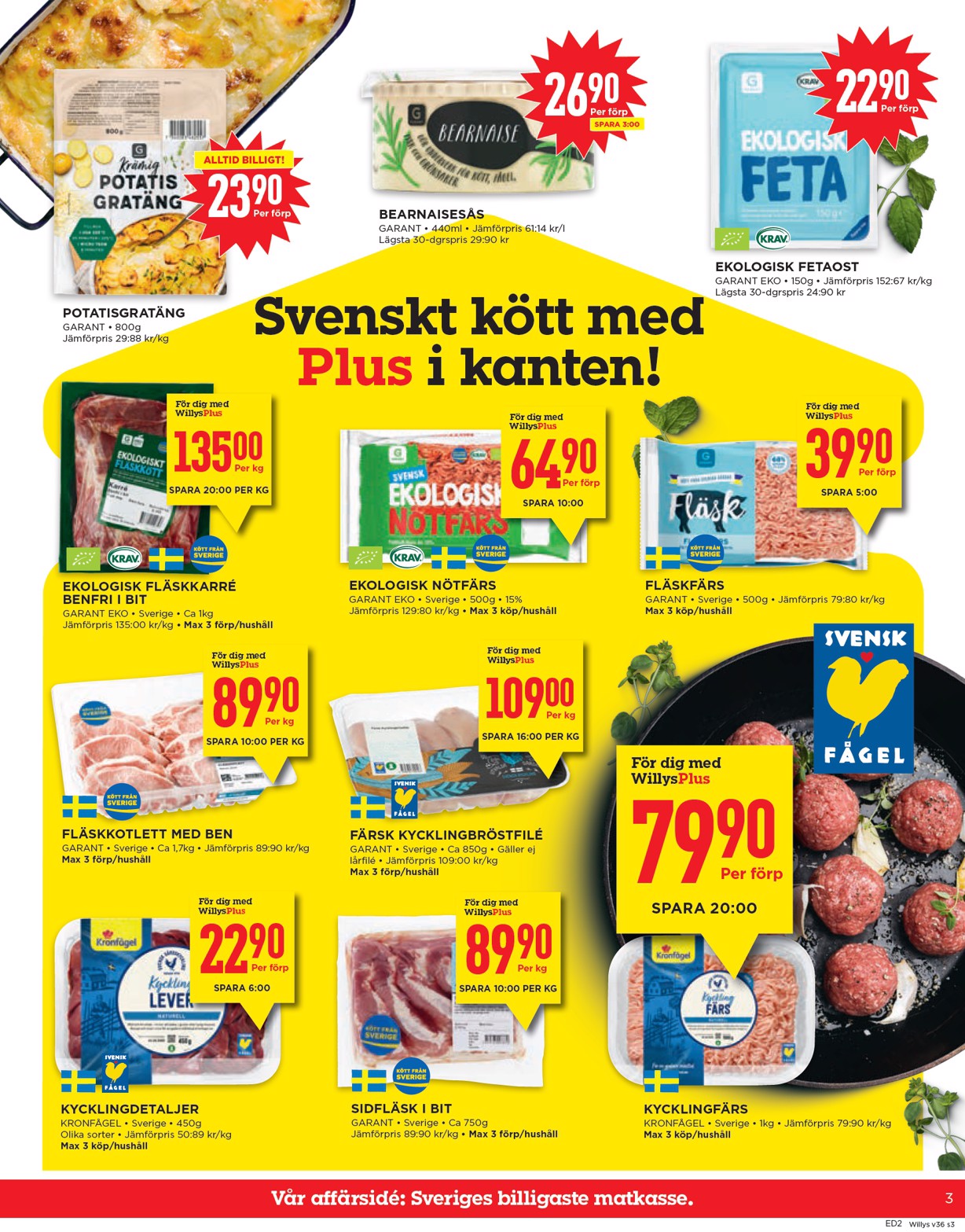 willy-s - Willy's-reklambladet giltigt från 01/09 - 07/09 - page: 3