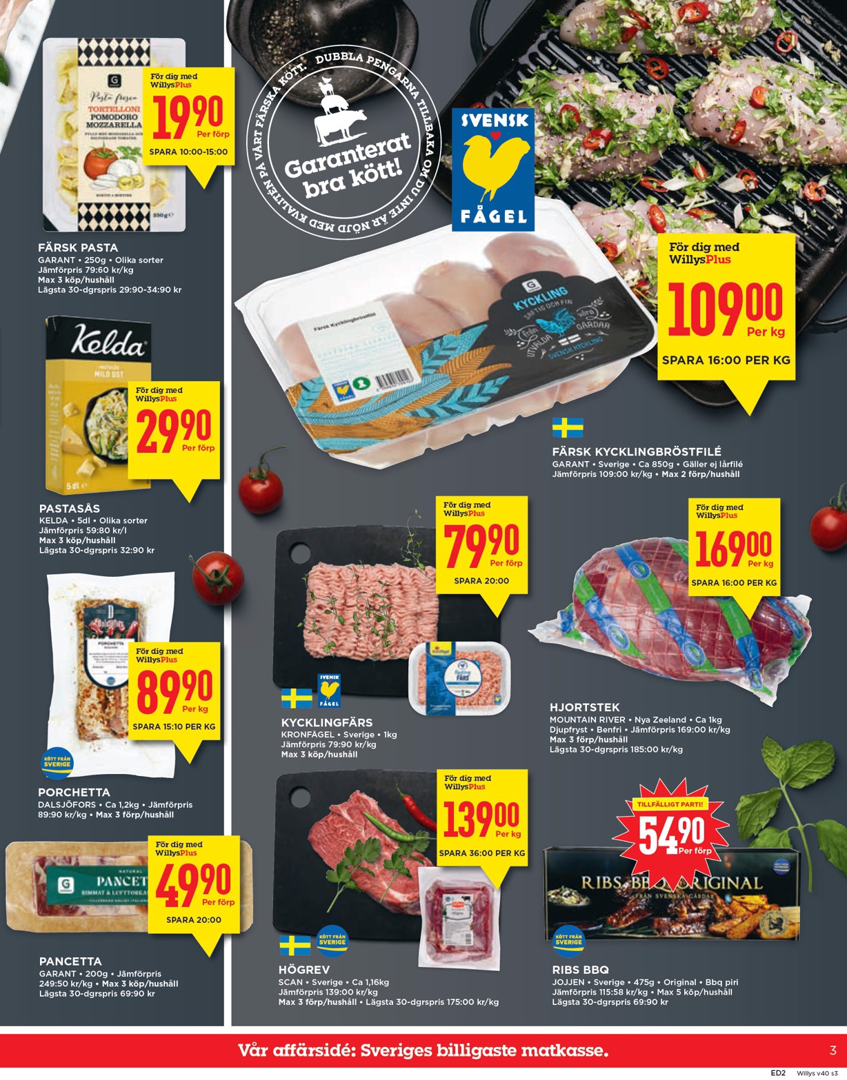 willy-s - Willy's-reklambladet giltigt från 29/09 - 05/10 - page: 3