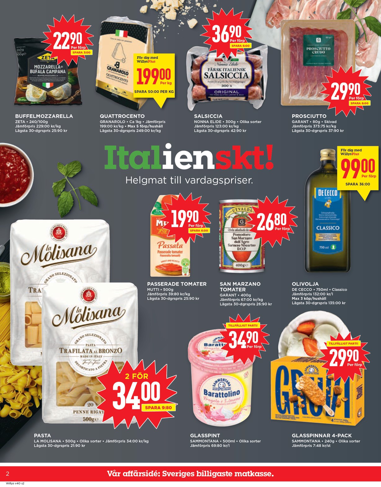 willy-s - Willy's-reklambladet giltigt från 29/09 - 05/10 - page: 2