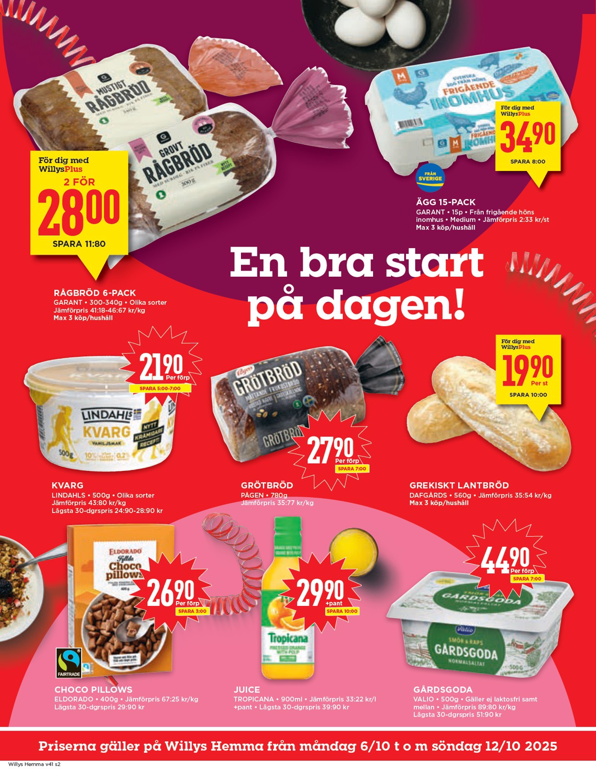 willy-s - Willy's - Hemma-reklambladet giltigt från 06/10 - 12/10 - page: 2