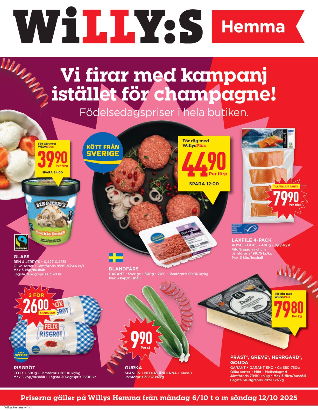 willy-s - Willy's - Hemma-reklambladet giltigt från 06/10 - 12/10
