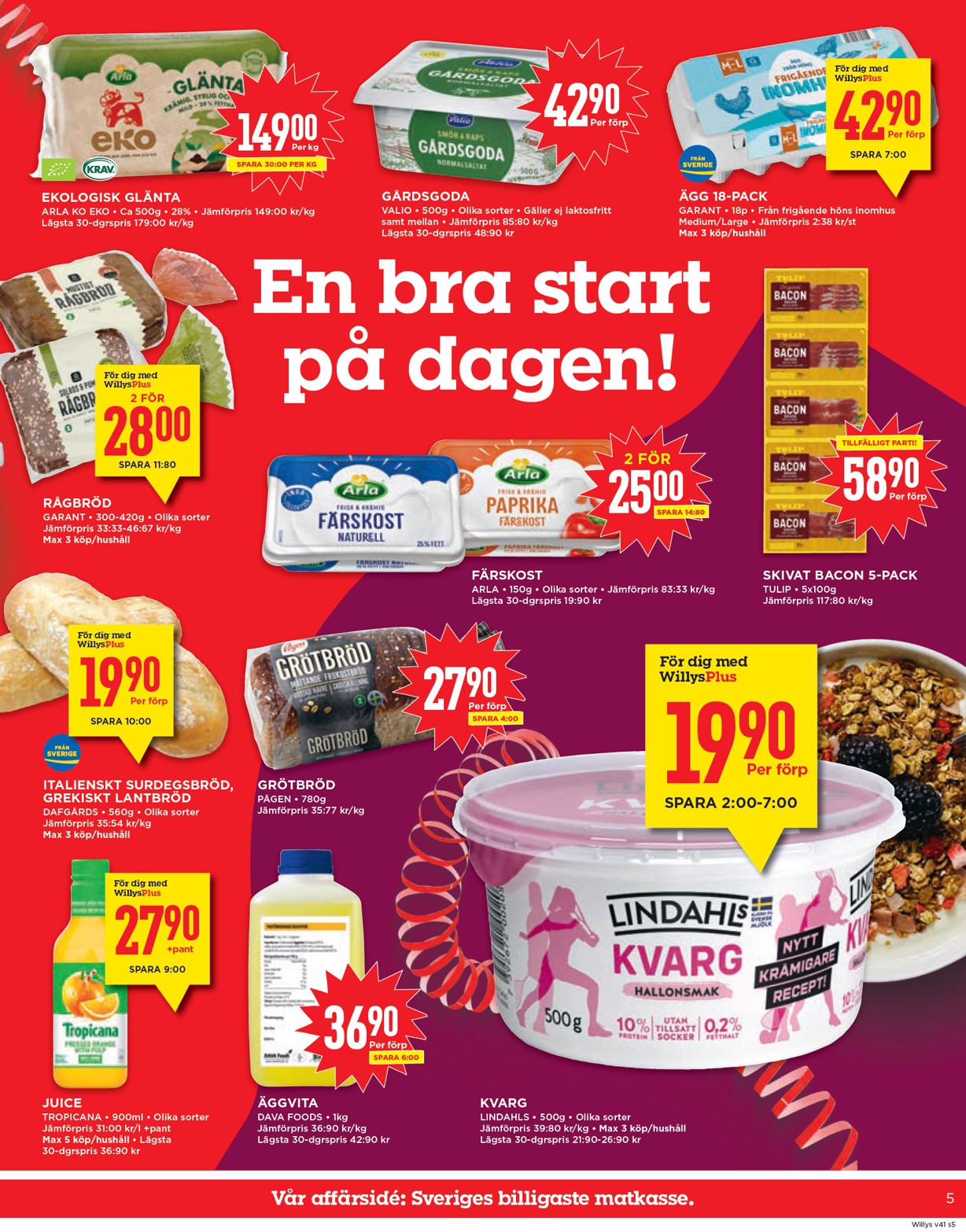 willy-s - Willy's-reklambladet giltigt från 06/10 - 12/10 - page: 5