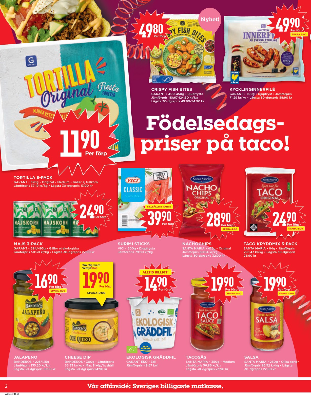 willy-s - Willy's-reklambladet giltigt från 06/10 - 12/10 - page: 2