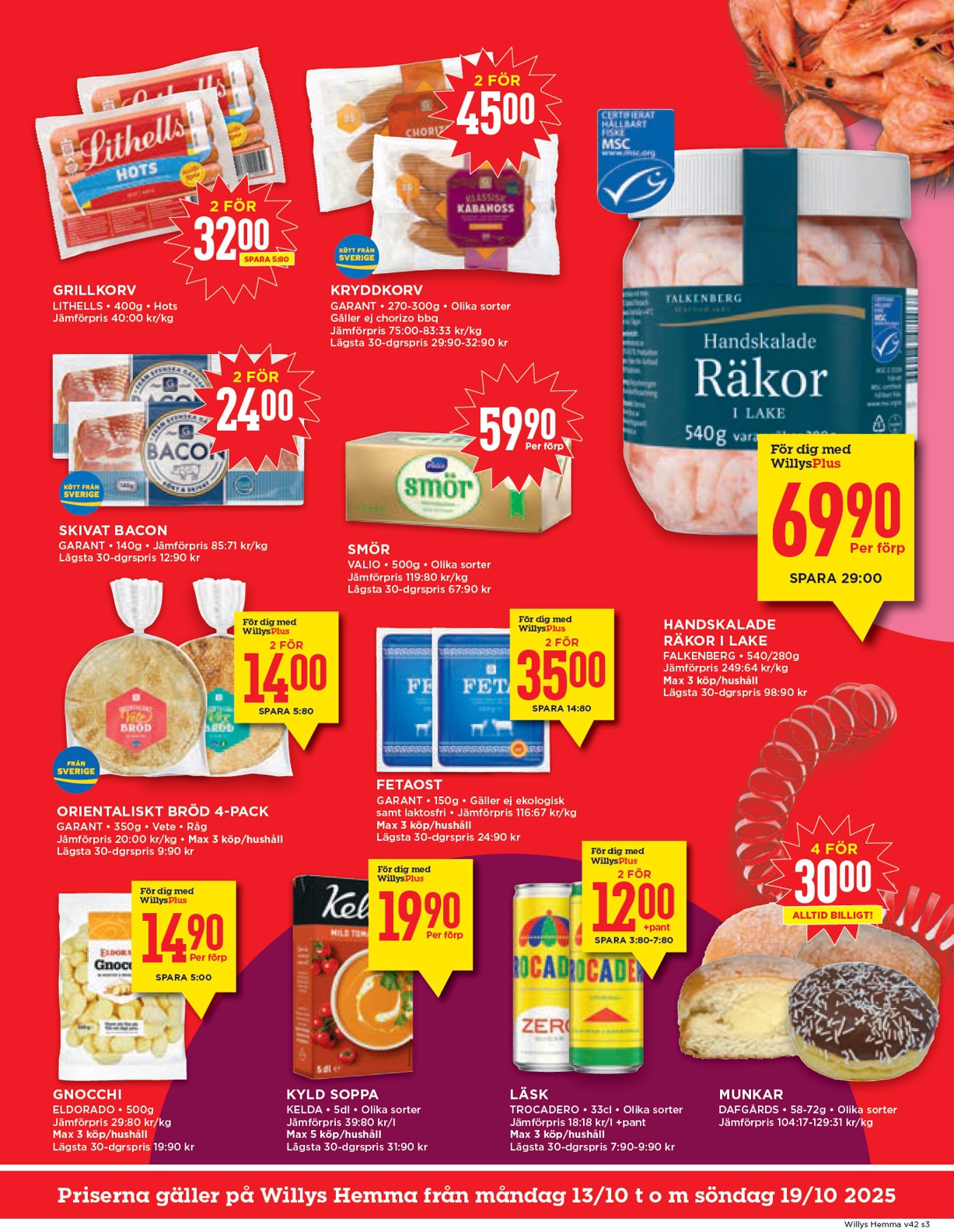 willy-s - Willy's - Hemma-reklambladet giltigt från 13/10 - 19/10 - page: 3