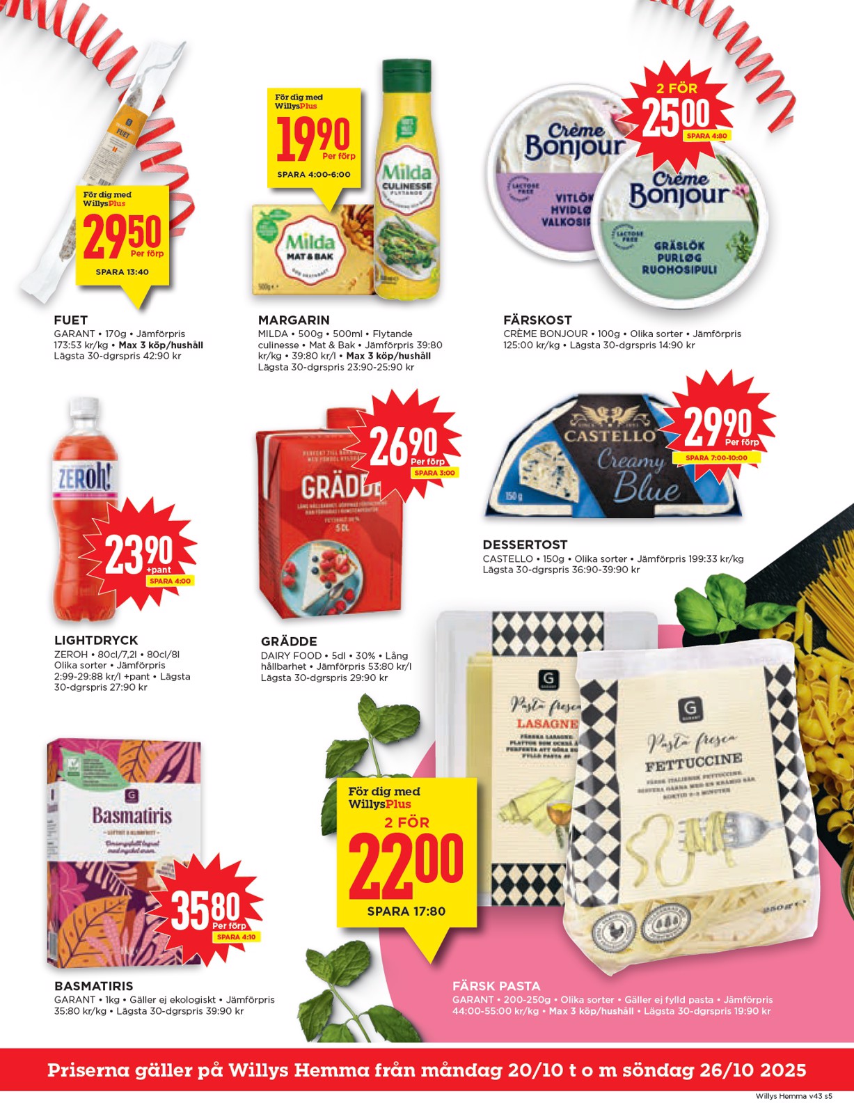 willy-s - Willy's - Hemma-reklambladet giltigt från 20/10 - 26/10 - page: 5