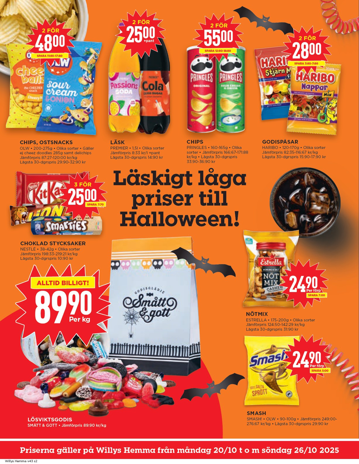 willy-s - Willy's - Hemma-reklambladet giltigt från 20/10 - 26/10 - page: 2