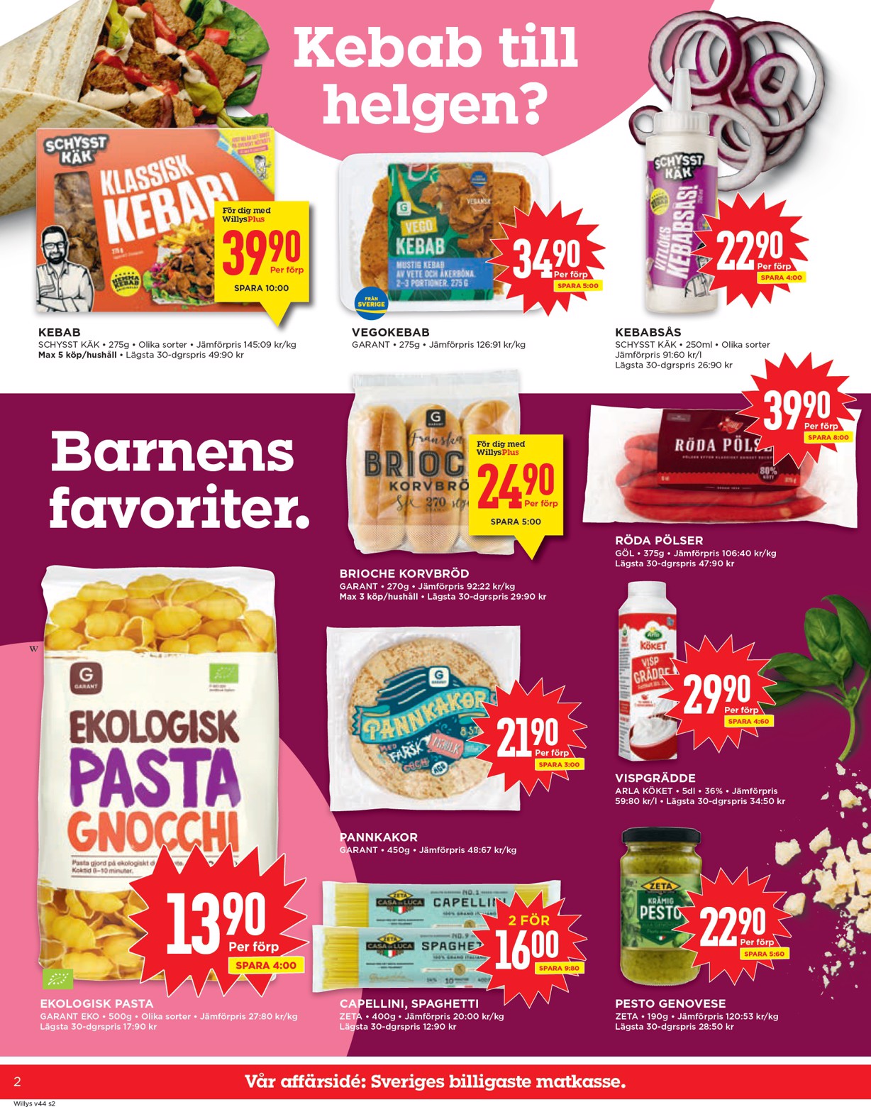 willy-s - Willy's-reklambladet giltigt från 27/10 - 02/11 - page: 2