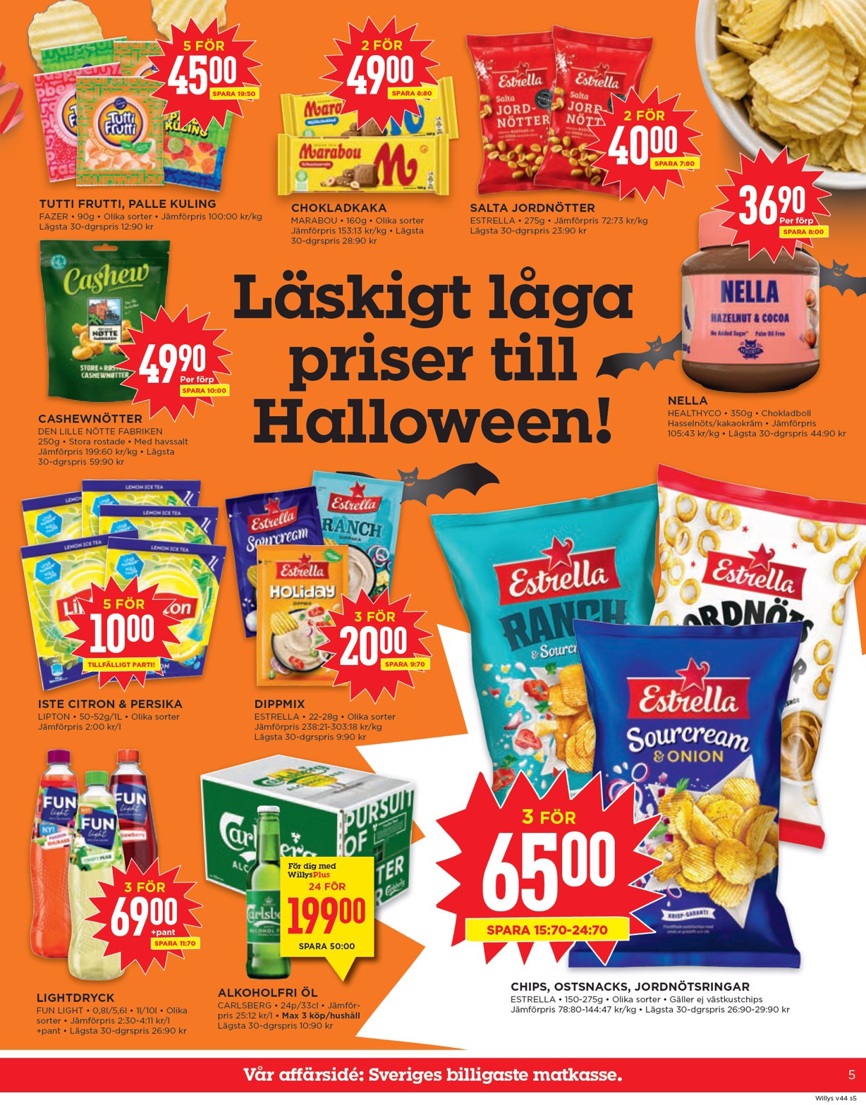 willy-s - Willy's-reklambladet giltigt från 27/10 - 02/11 - page: 5