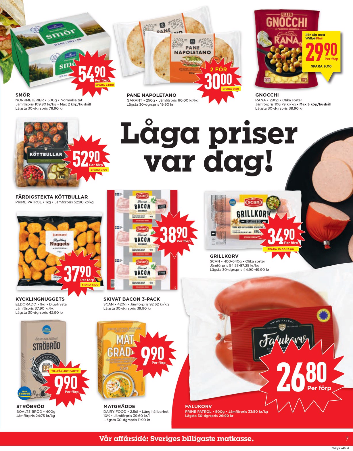 willy-s - Willy's-reklambladet giltigt från 10/11 - 16/11 - page: 7