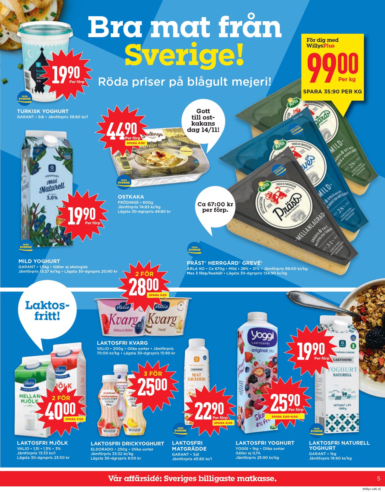 willy-s - Willy's-reklambladet giltigt från 10/11 - 16/11 - page: 5
