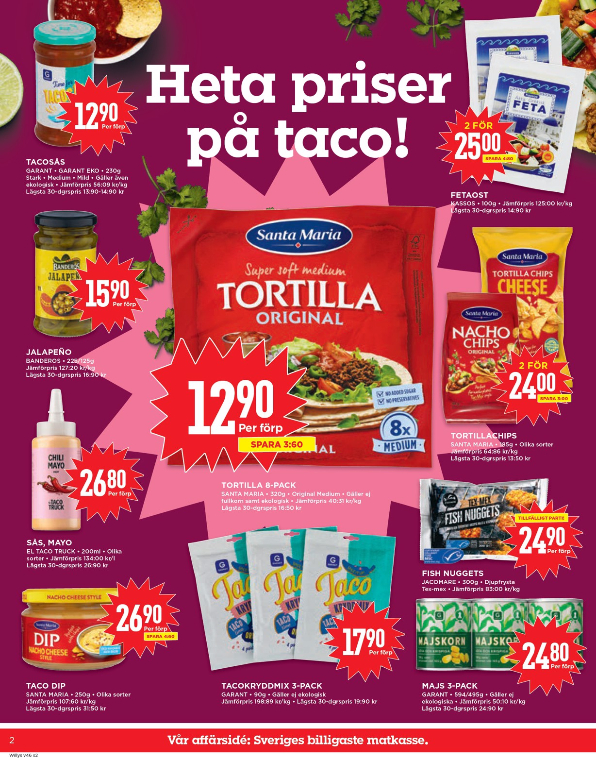 willy-s - Willy's-reklambladet giltigt från 10/11 - 16/11 - page: 2