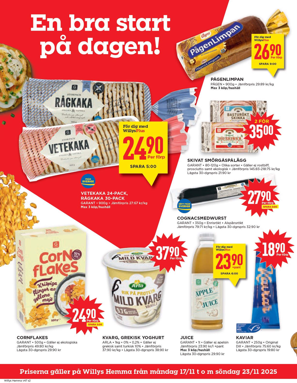 willy-s - Willy's - Hemma-reklambladet giltigt från 17/11 - 23/11 - page: 2
