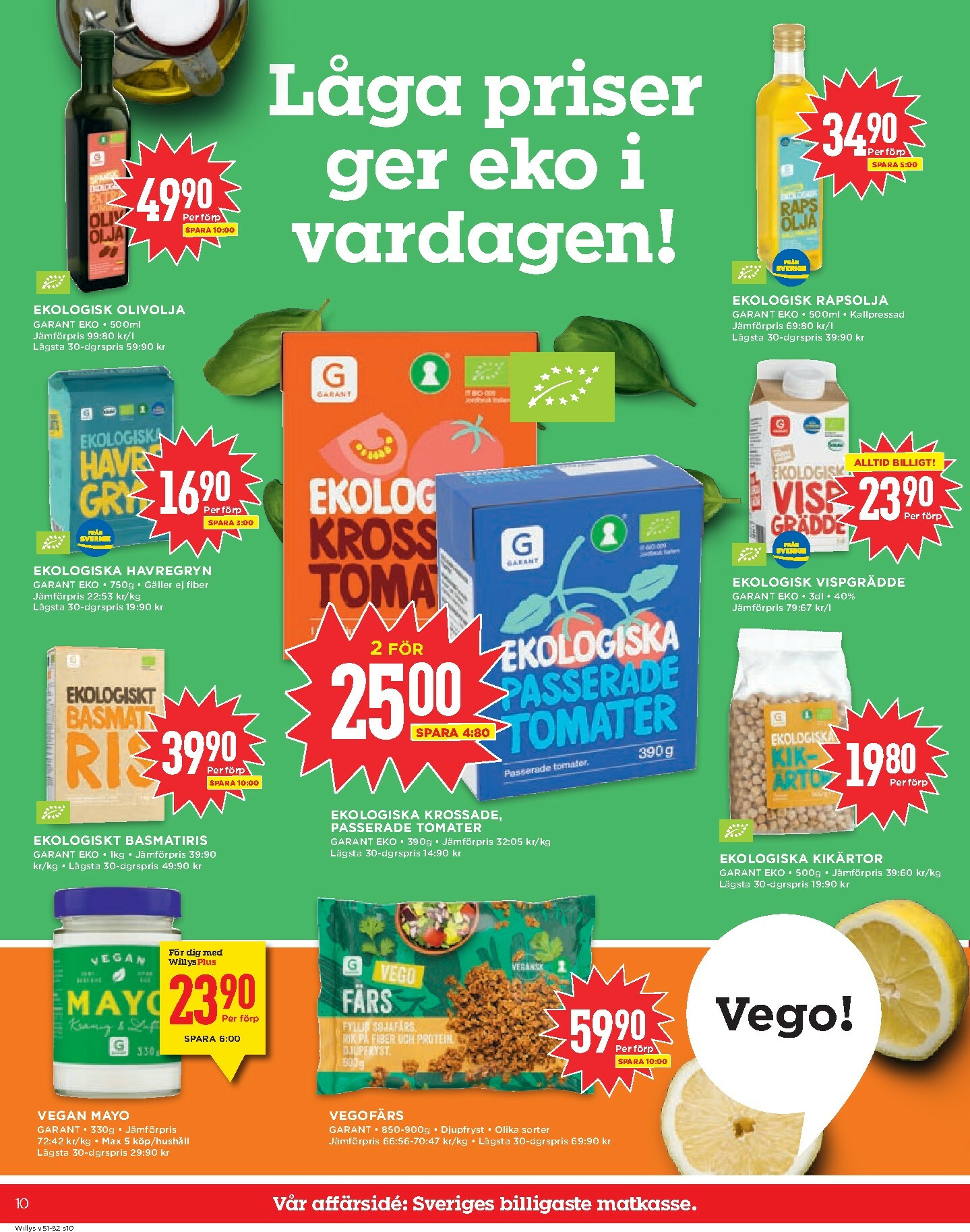 willy-s - Willy's-reklambladet giltigt från 15/12 - 25/12 - page: 10