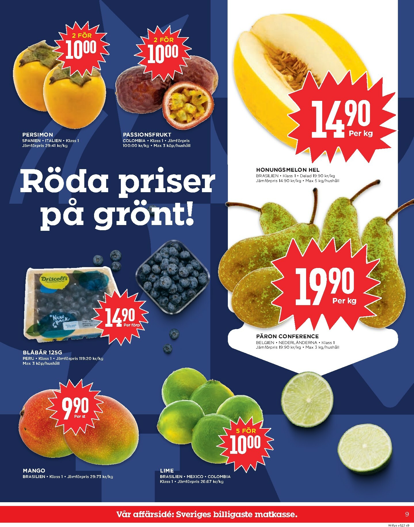 willy-s - Willy's-reklambladet giltigt från 26/12 - 04/01 - page: 9