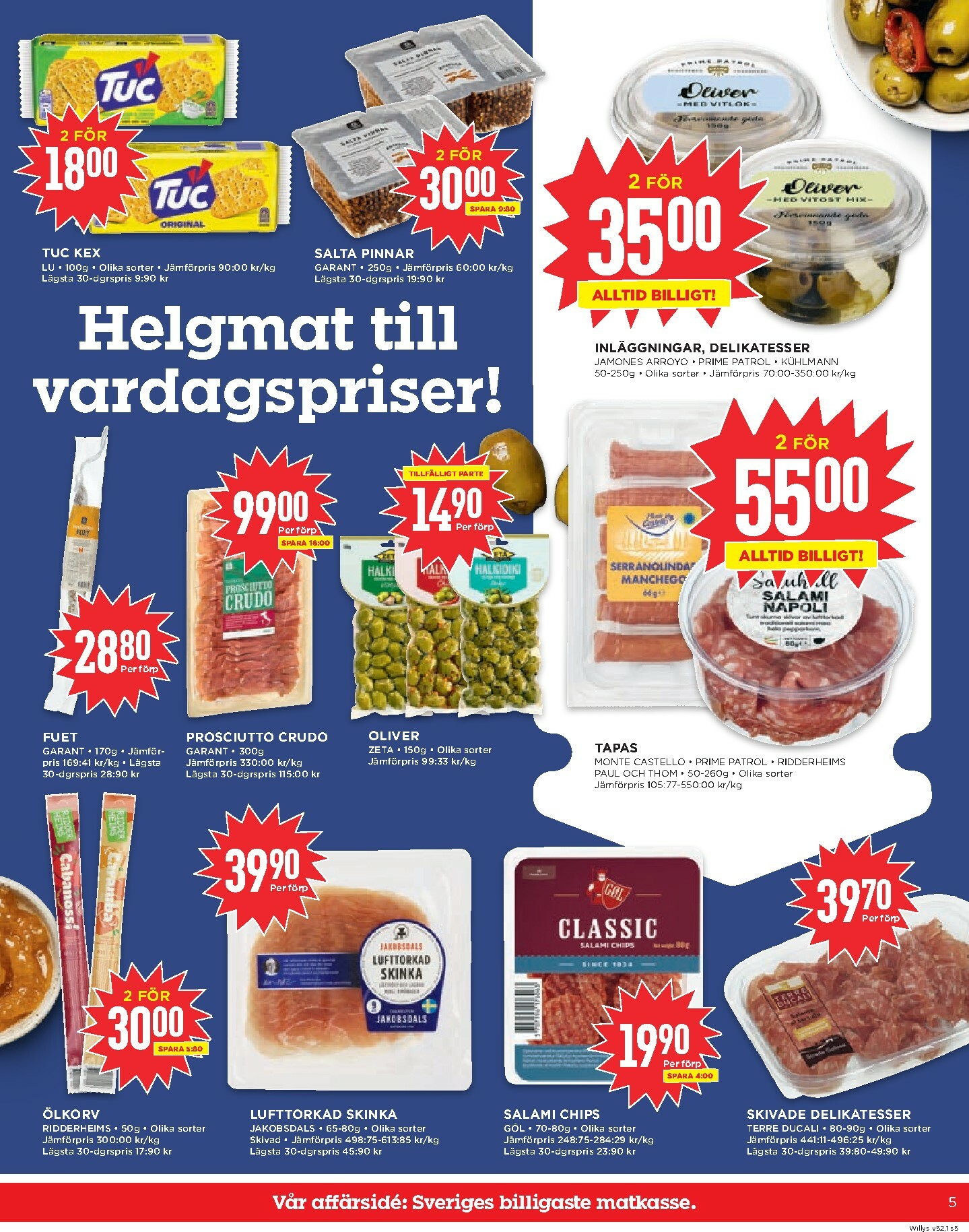 willy-s - Willy's-reklambladet giltigt från 26/12 - 04/01 - page: 5