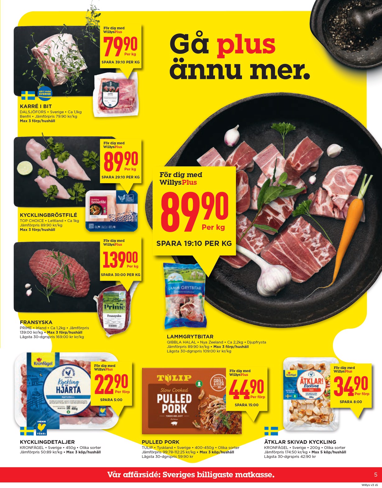 willy-s - Willy's-reklambladet giltigt från 12/01 - 18/01 - page: 5