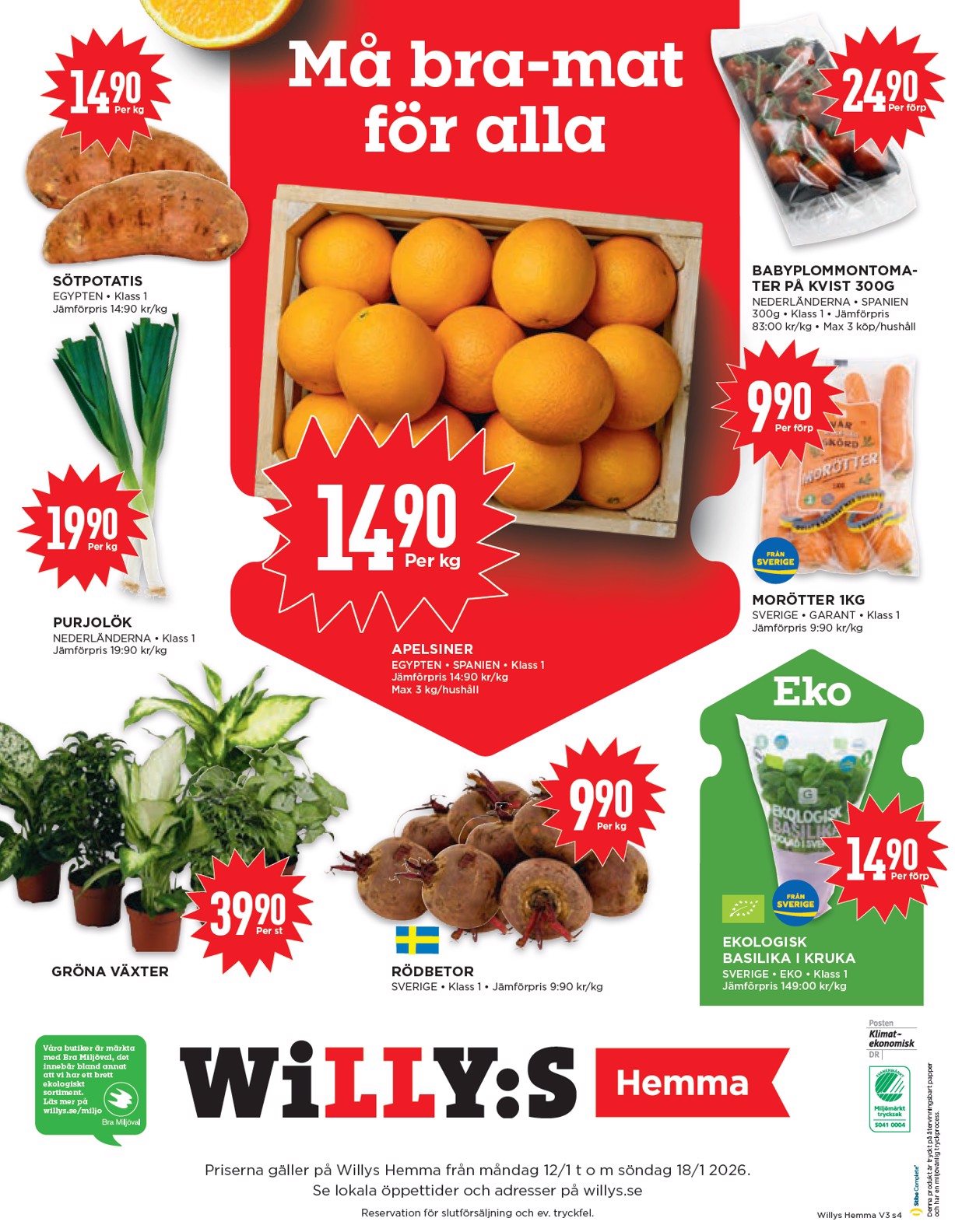 willy-s - Willy's - Hemma-reklambladet giltigt från 12/01 - 18/01 - page: 4