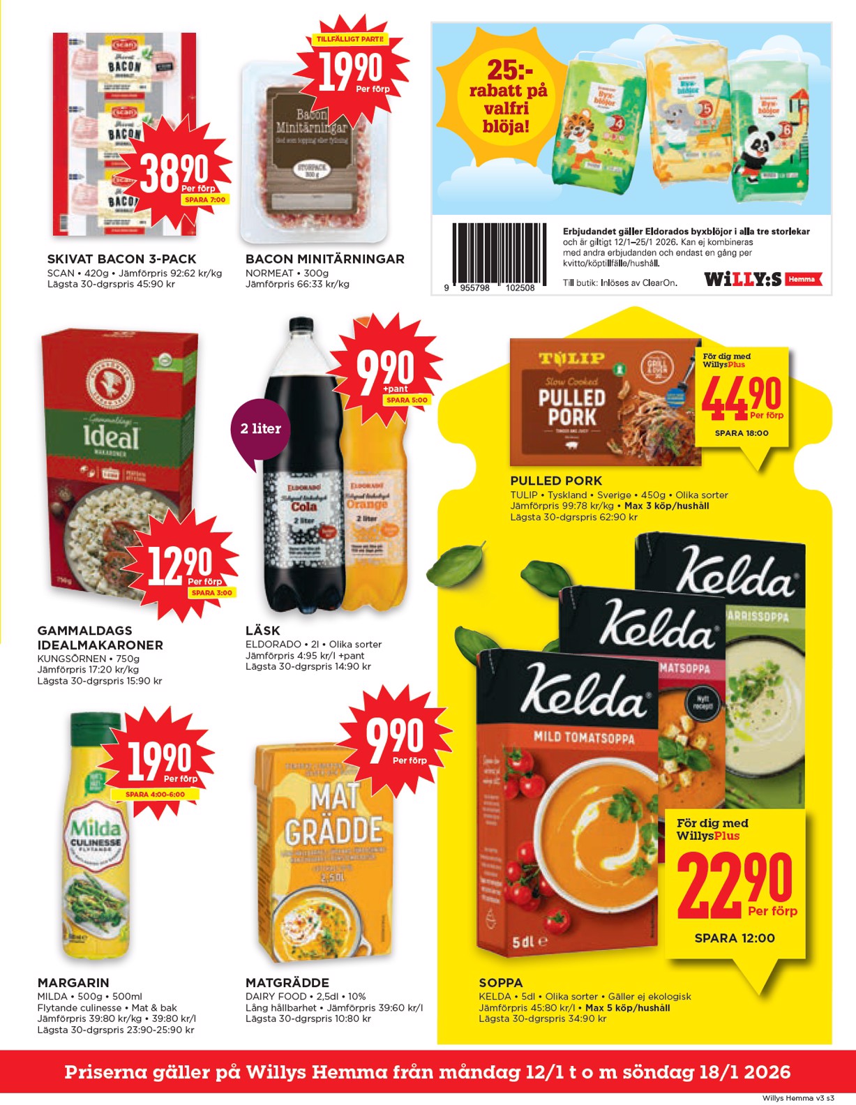 willy-s - Willy's - Hemma-reklambladet giltigt från 12/01 - 18/01 - page: 3