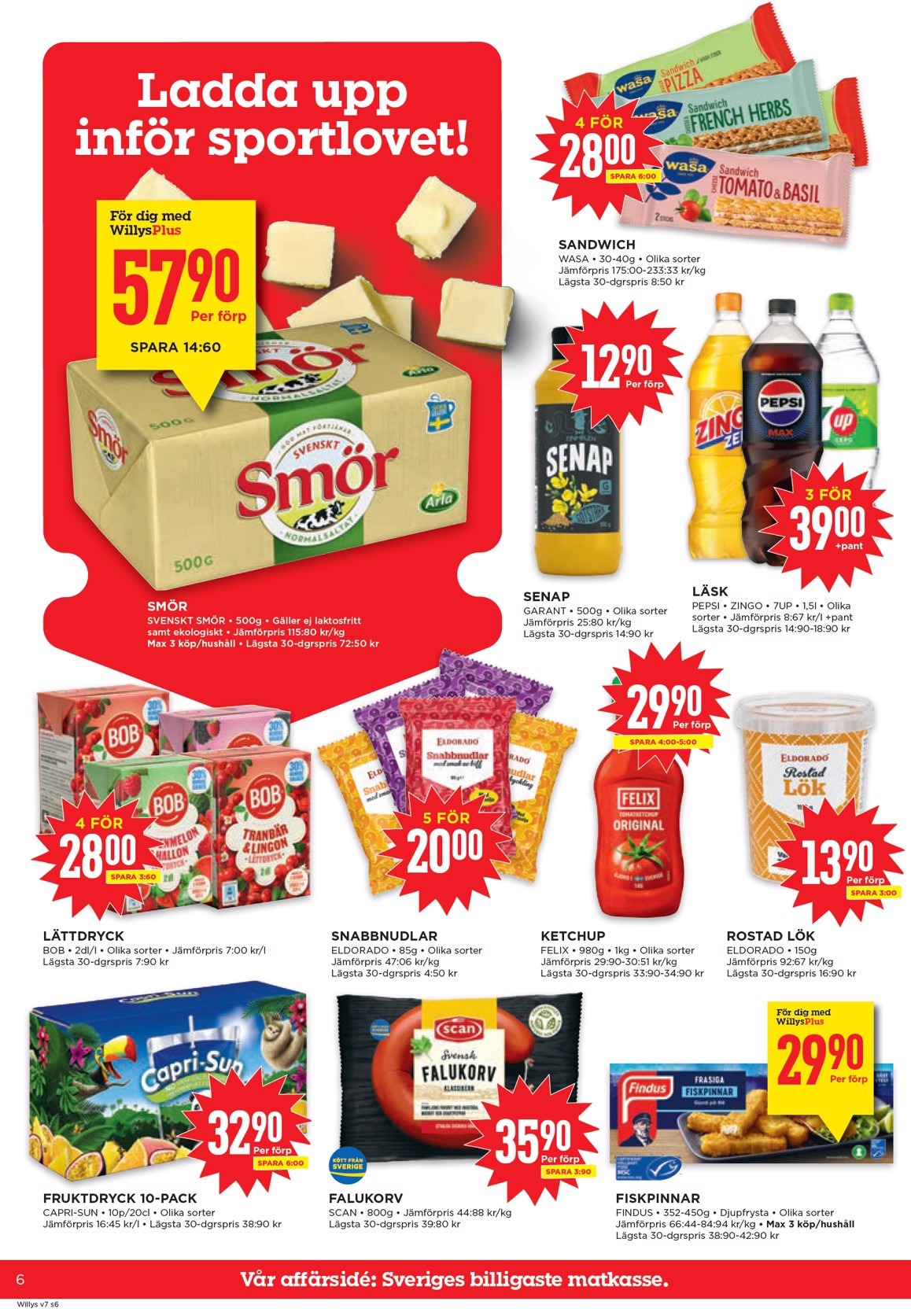 willy-s - Willy's-reklambladet giltigt från 09/02/2026 - 15/02/2026 - page: 6