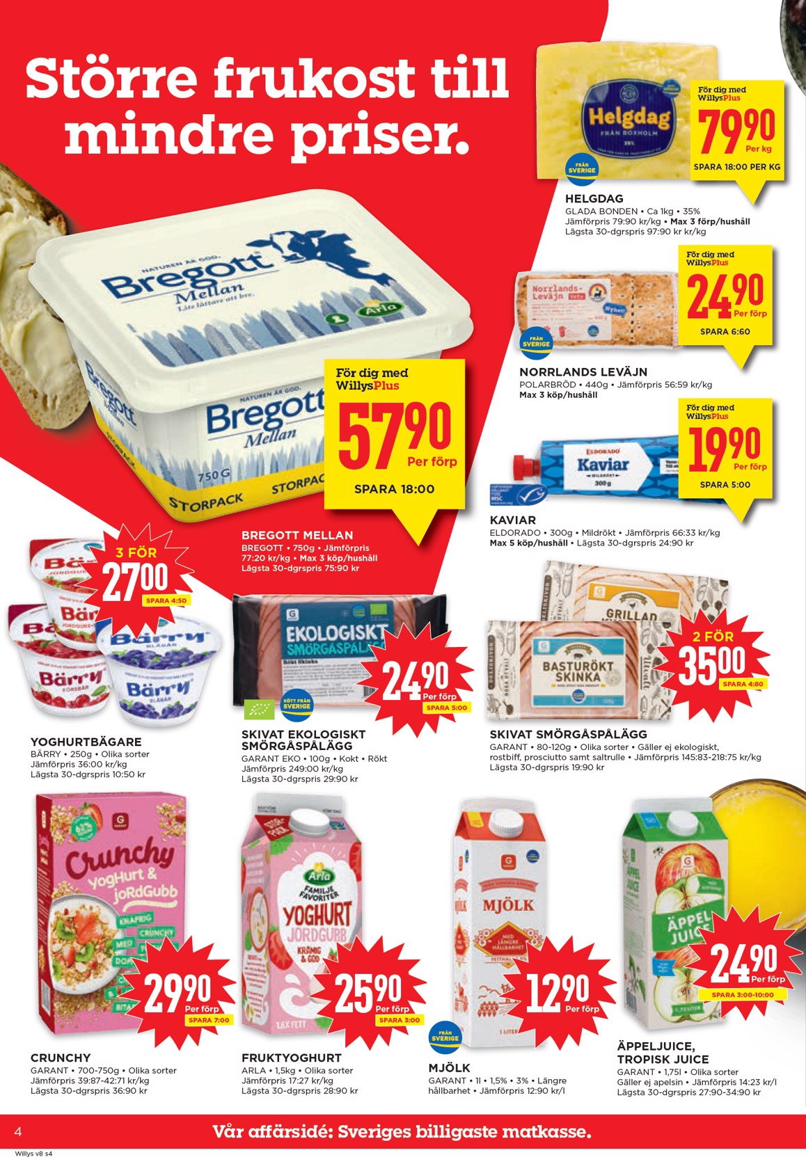 willy-s - Willy's-reklambladet giltigt från 16/02/2026 - 22/02/2026 - page: 4