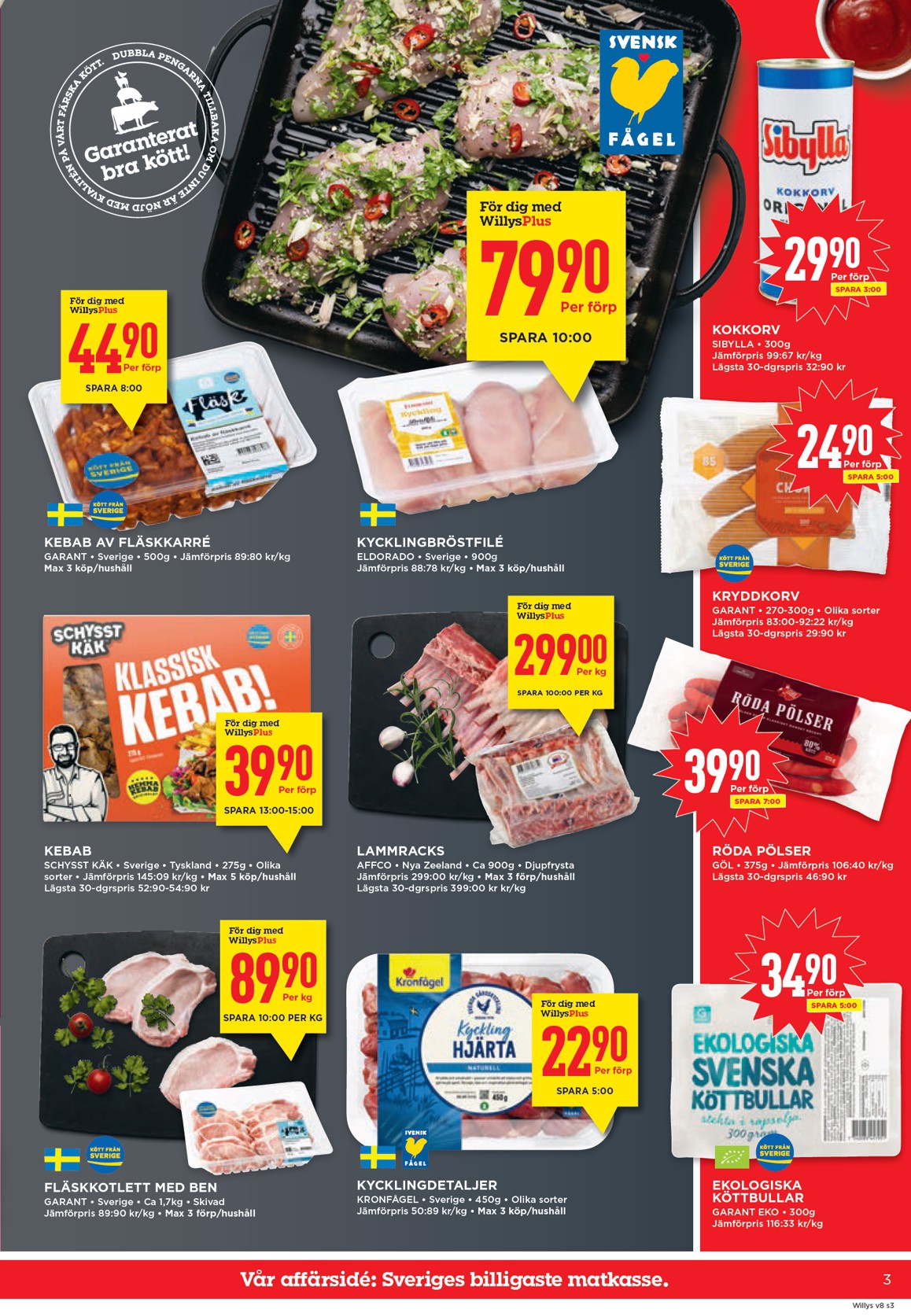 willy-s - Willy's-reklambladet giltigt från 16/02/2026 - 22/02/2026 - page: 3