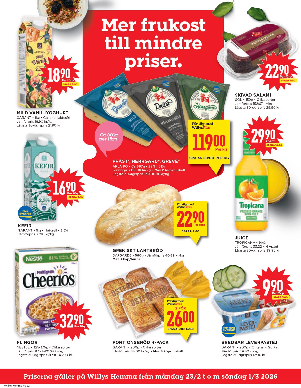 willy-s - Willy's - Hemma-reklambladet giltigt från 23/02/2026 - 01/03/2026 - page: 2